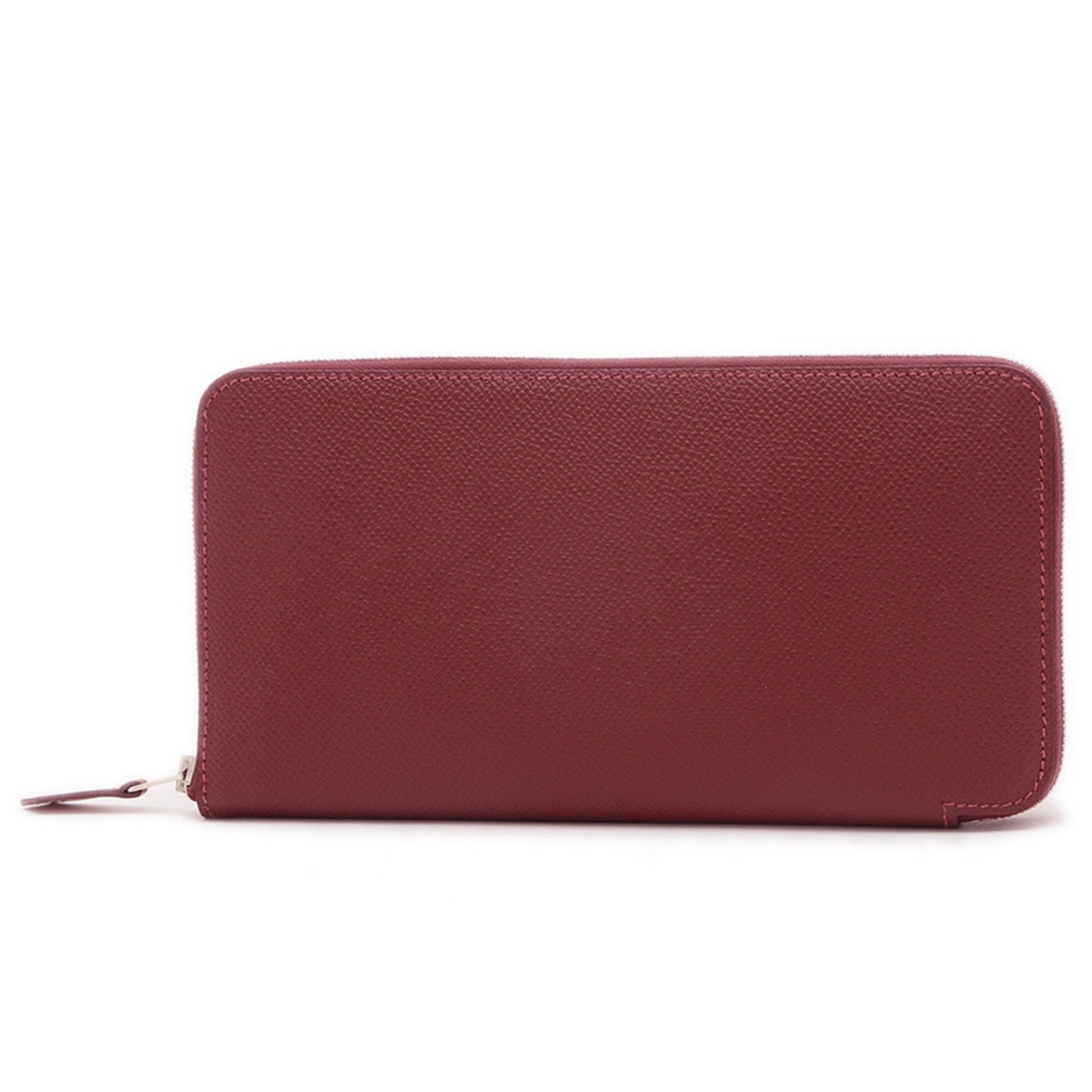 Hermes Azap Long Silk In Wallet Epson Rouge H D Engraved