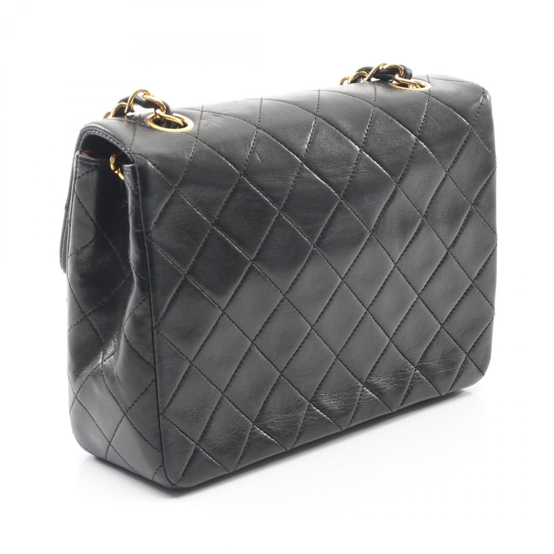 CHANEL Mini Matelasse 20 Shoulder Bag, Lambskin Leather