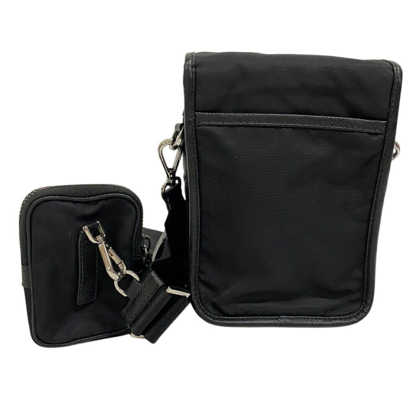 PRADA Triangle Plate Shoulder Bag and Men