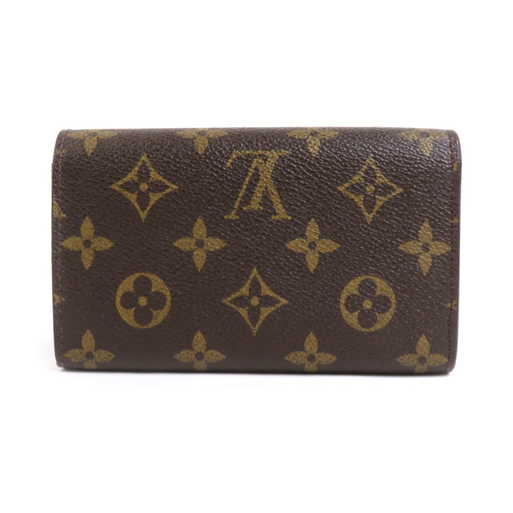 Louis Vuitton Bi-fold wallet Monogram Portemonnay Bi-Tresor canvas Gold