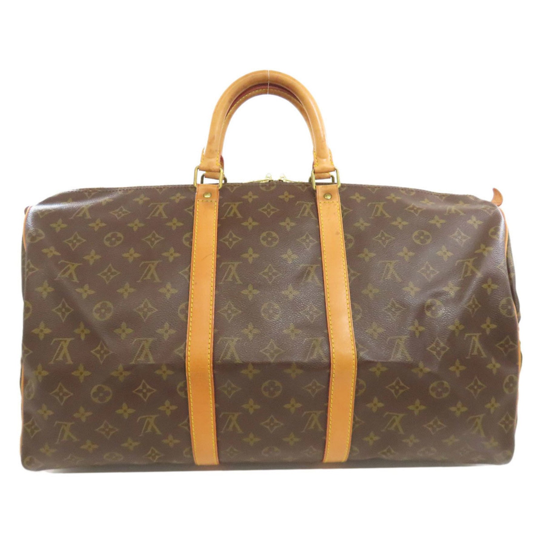 Louis Vuitton Keepall 50 Boston Bag in Canvas