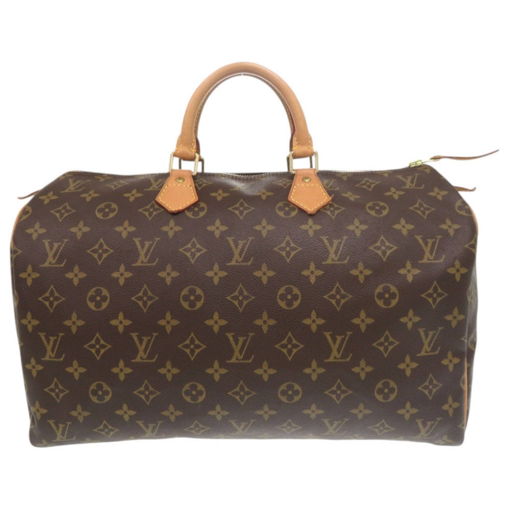 Louis Vuitton Speedy 40 Monogram Brown Handbag 0225 LOUIS VUITTON