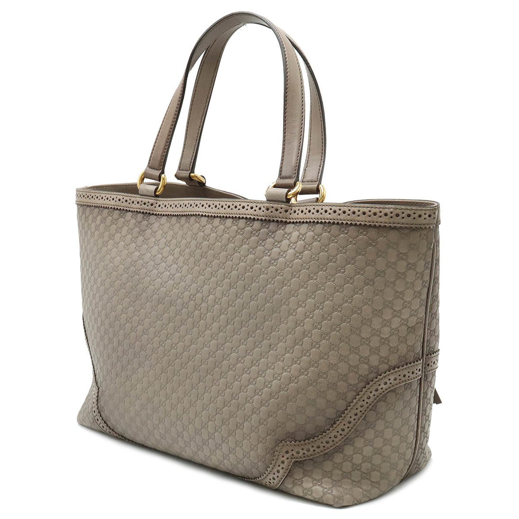GUCCI Micro Guccisima Tassel Tote Bag Processed Leather