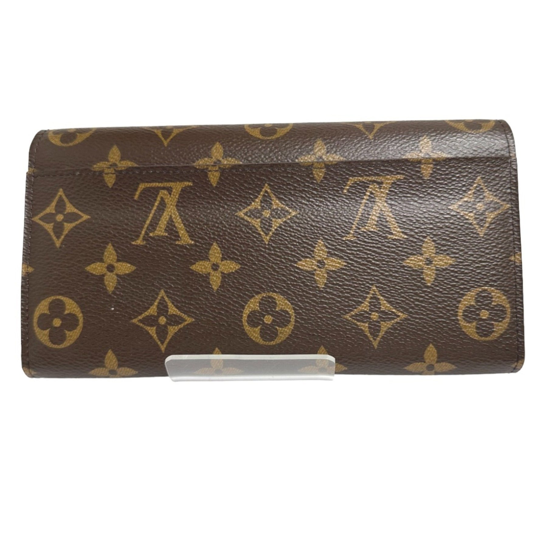 Louis Vuitton Long Wallet Monogram Portefeuille Sarah Canvas LV