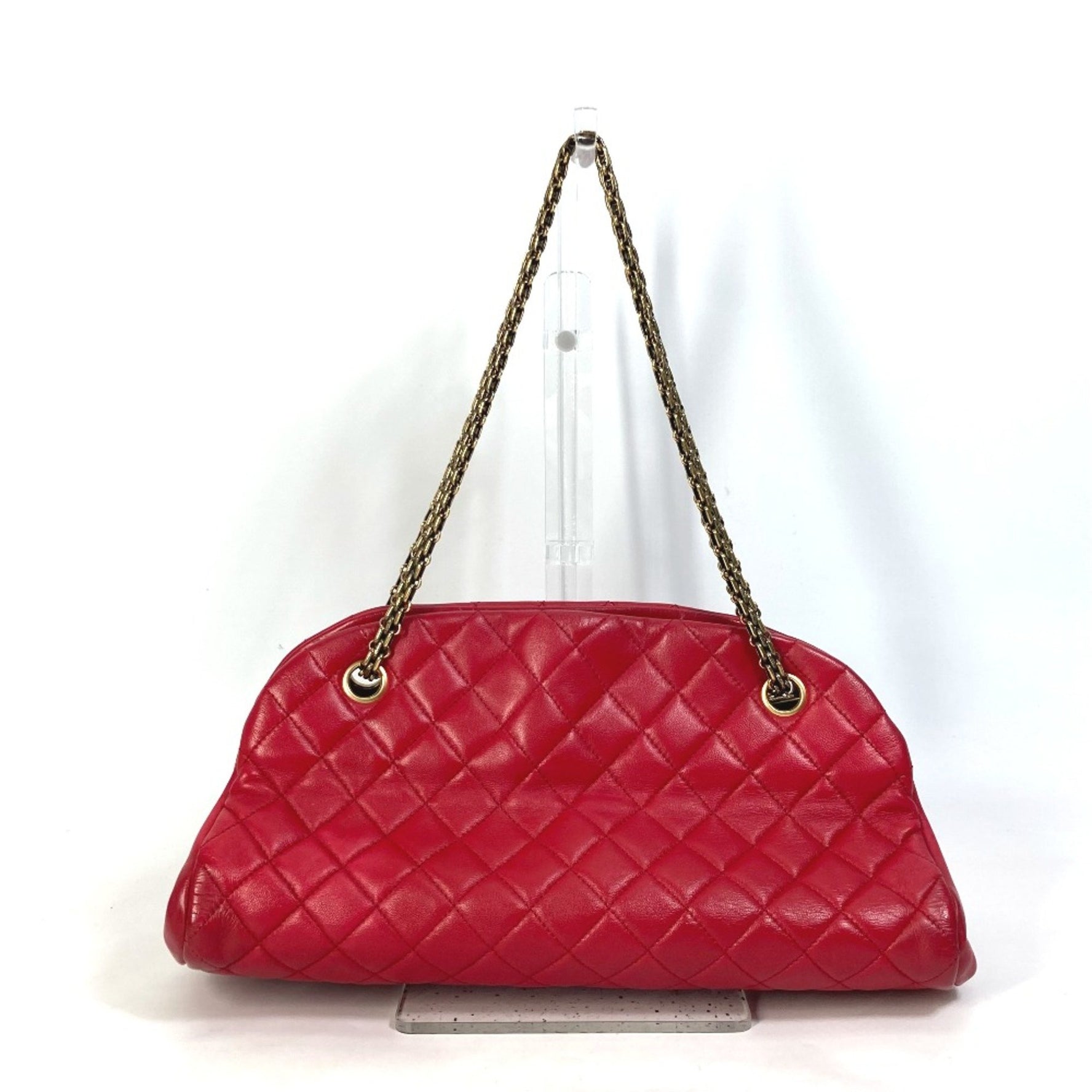 Chanel CC Mark Bag Double Chain Shoulder Bag Shoulder Bag Gold