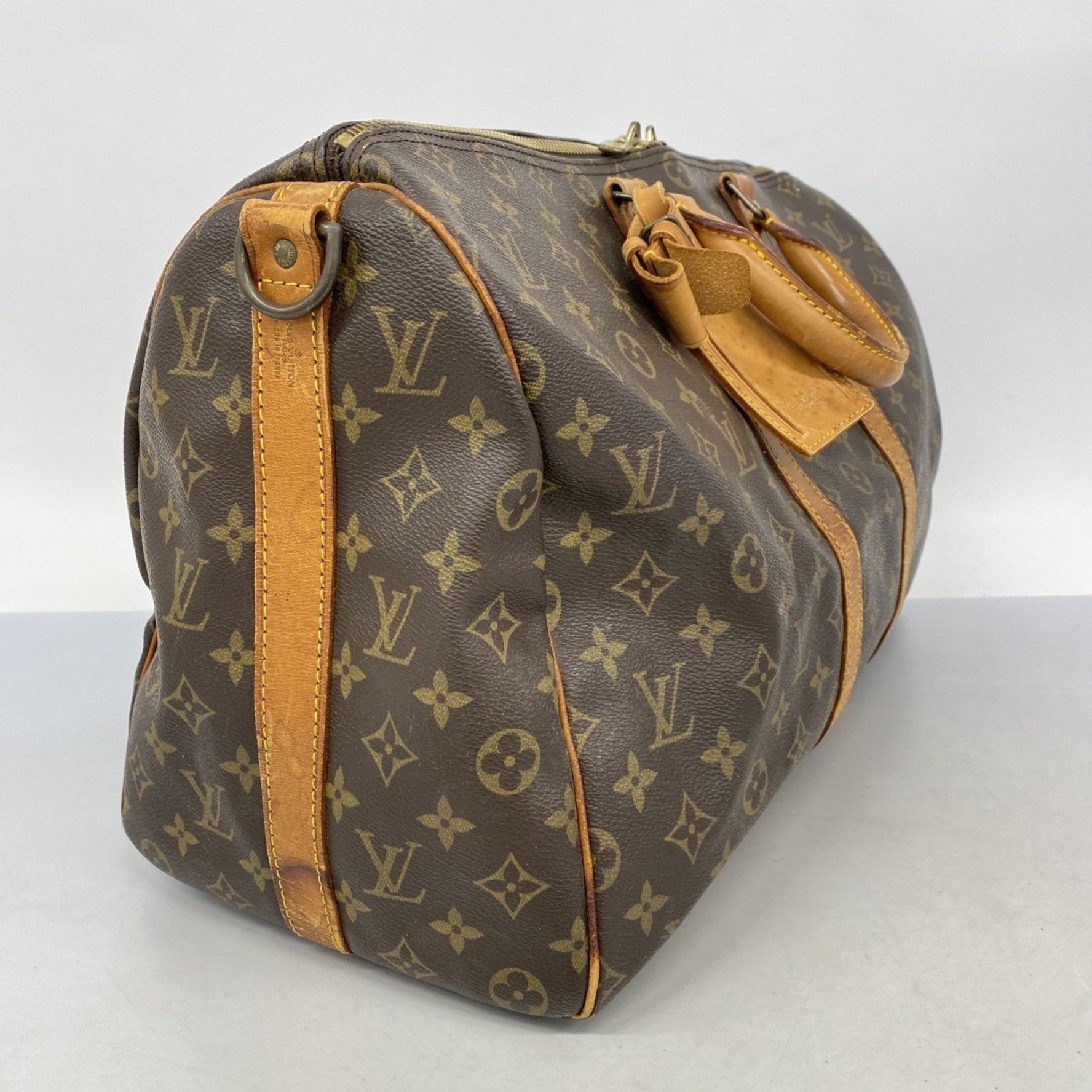 Louis Vuitton Monogram Keepall Bandouliere 45 Boston Bag Men's and