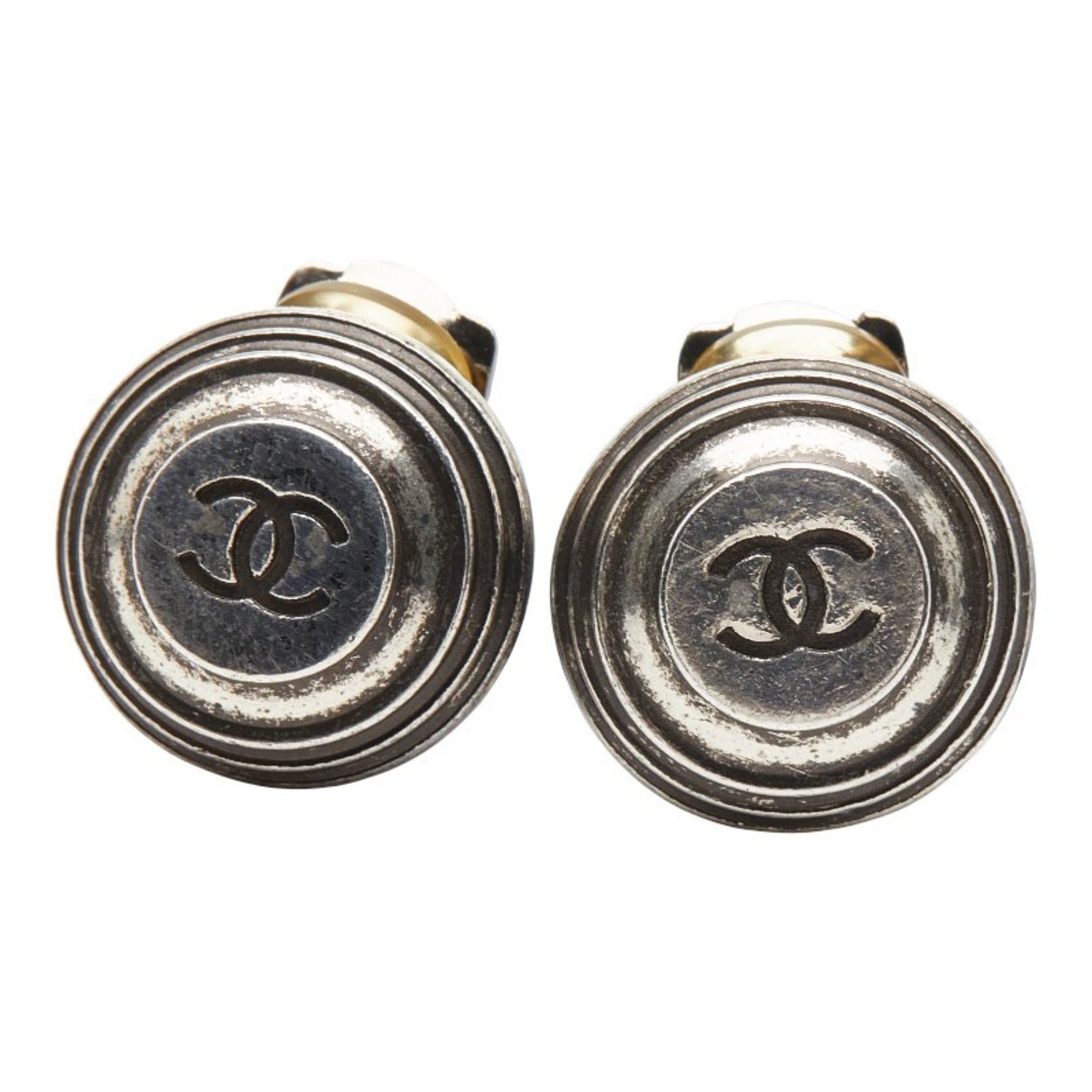 CHANEL Coco Mark Earrings in Metal