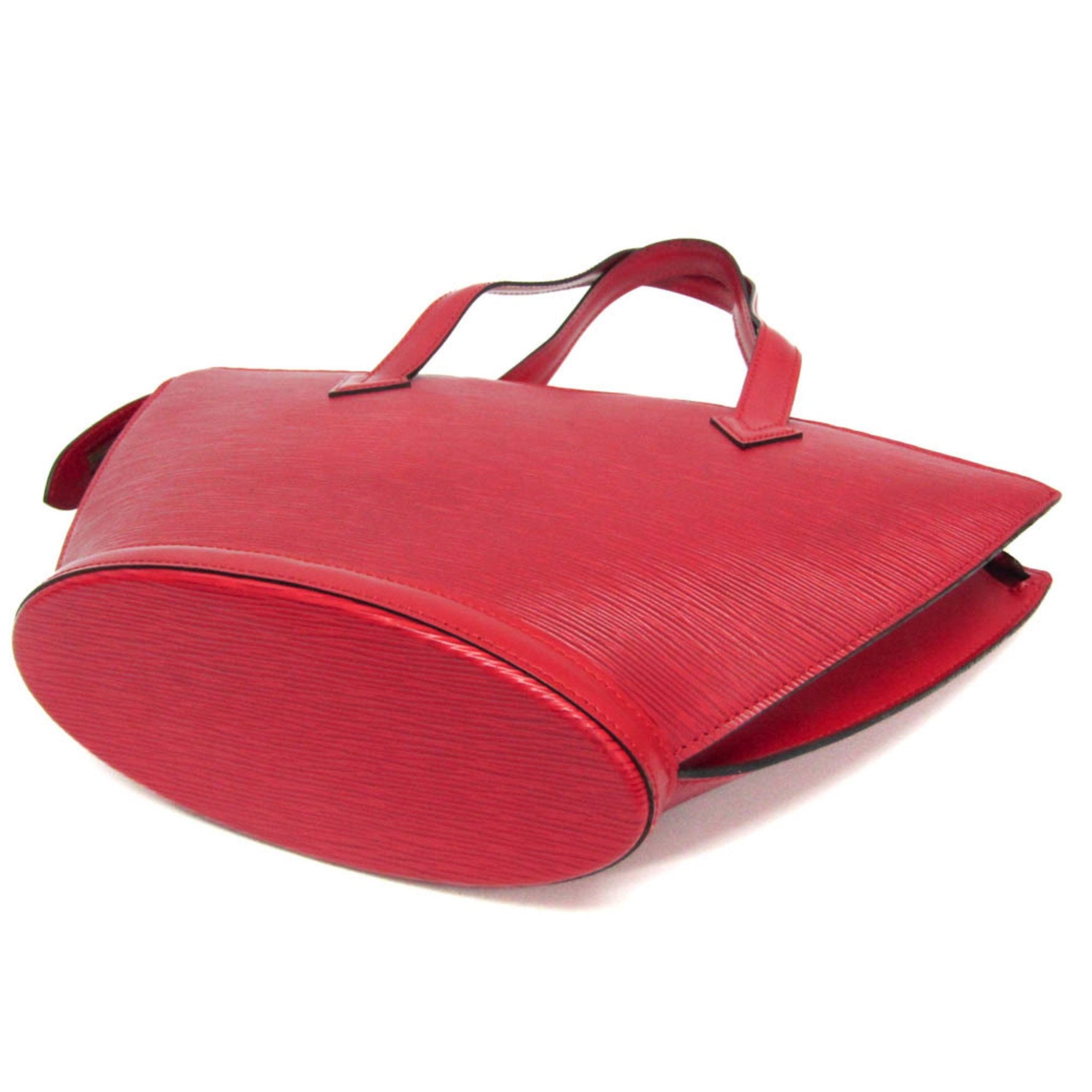 Louis Vuitton Epi Saint Jacques Handbag Castilian Red