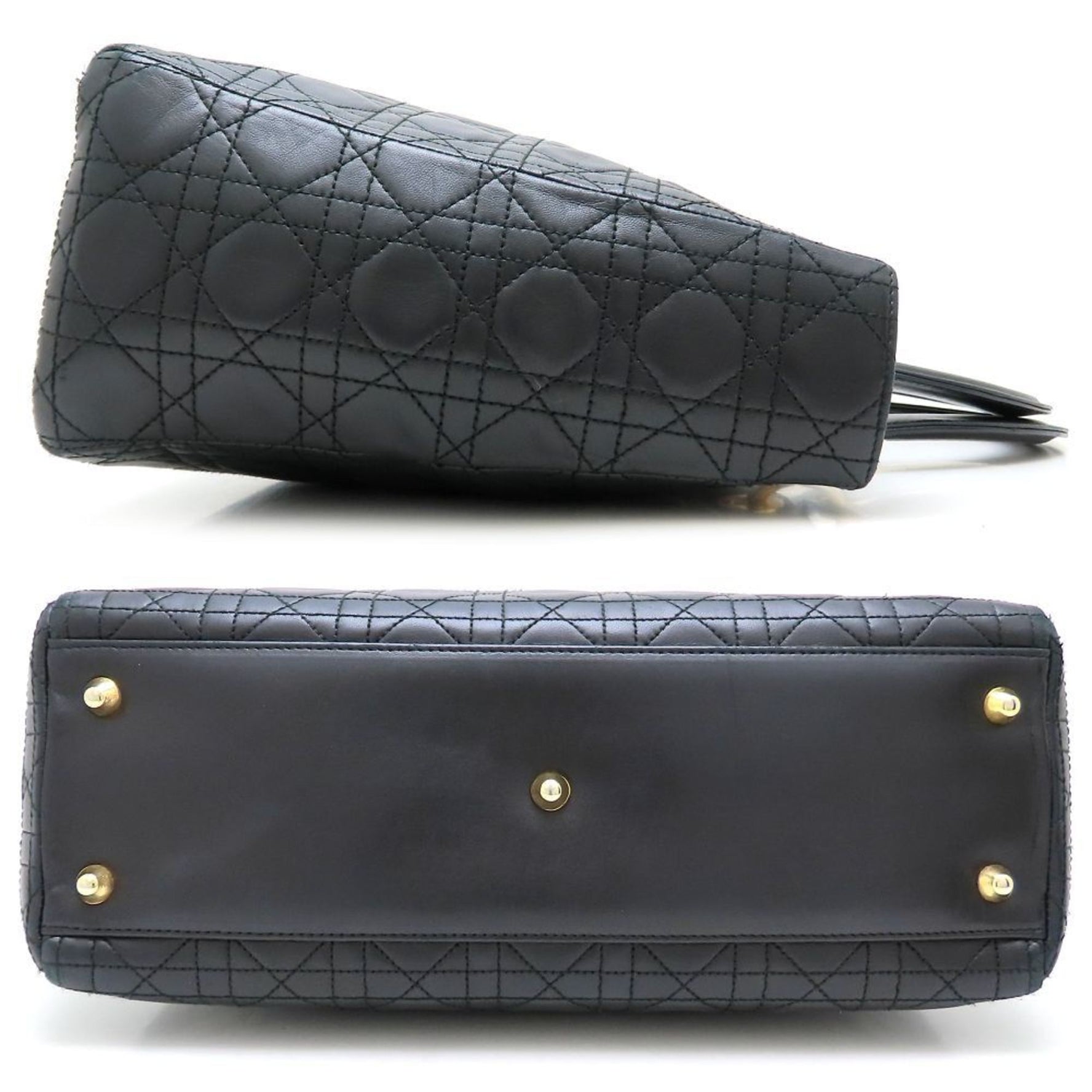 Christian Dior Lady Handbag Lambskin