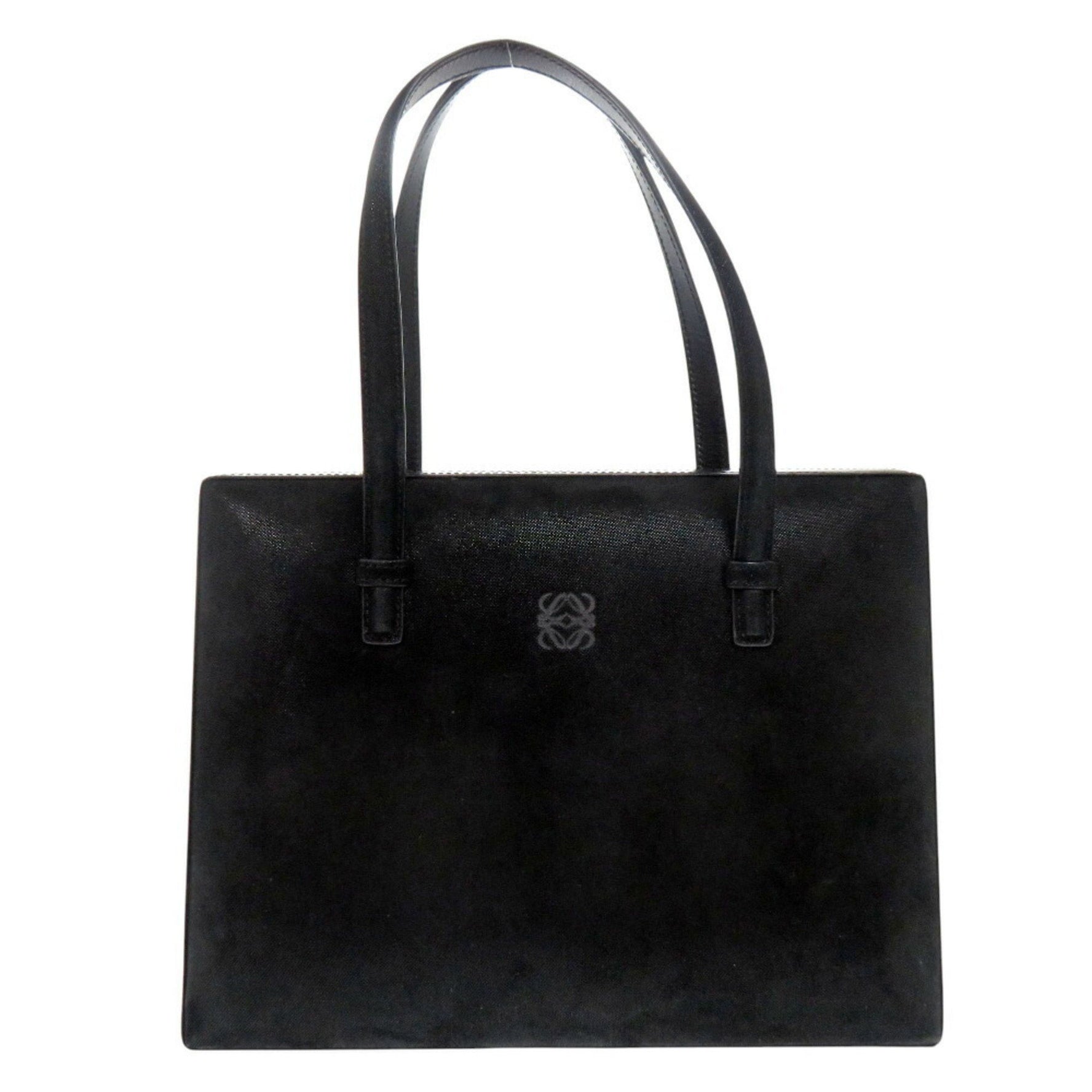 LOEWE Anagram Suede/Leather Handbag