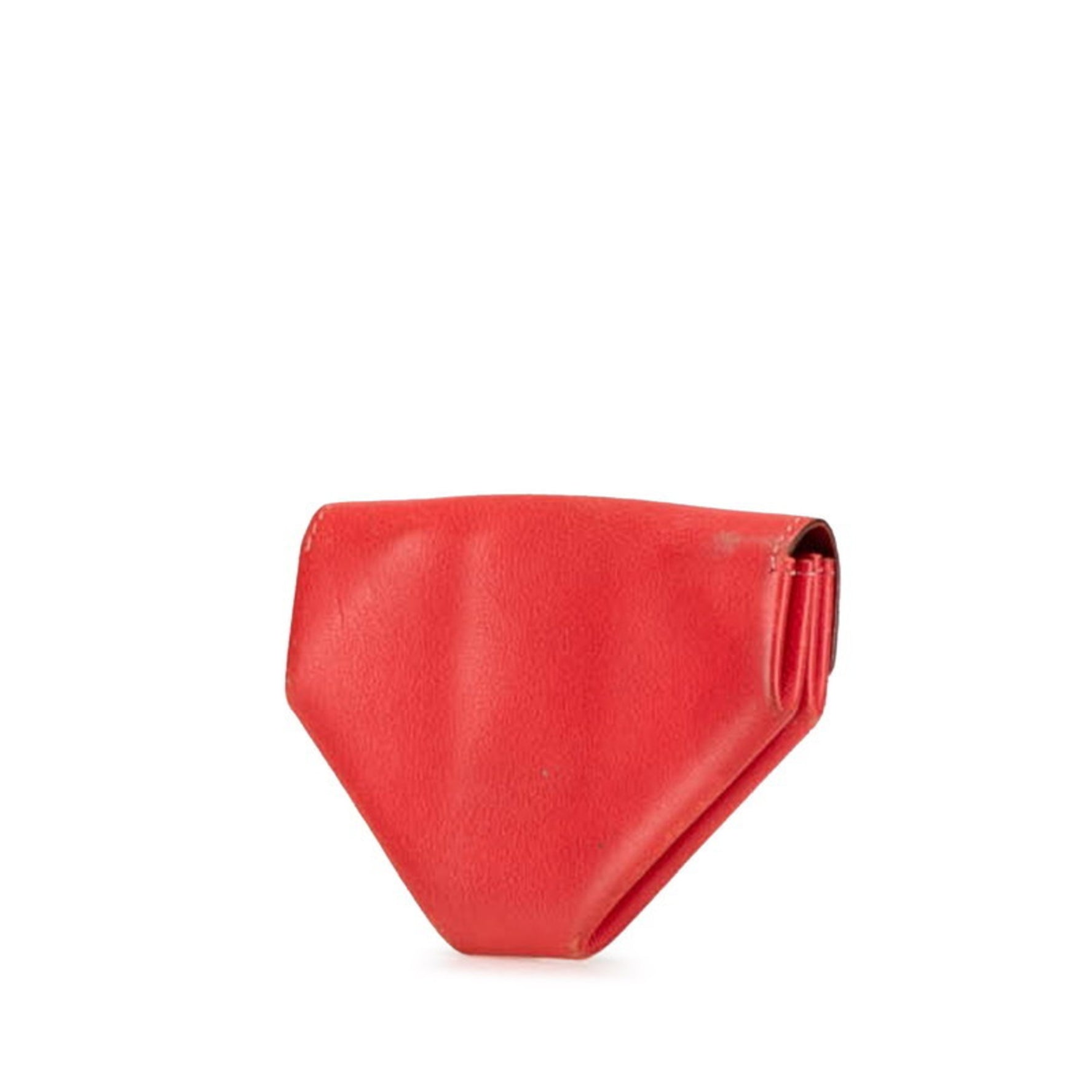 Hermes Calan Yuit Coin Case, Red Swift