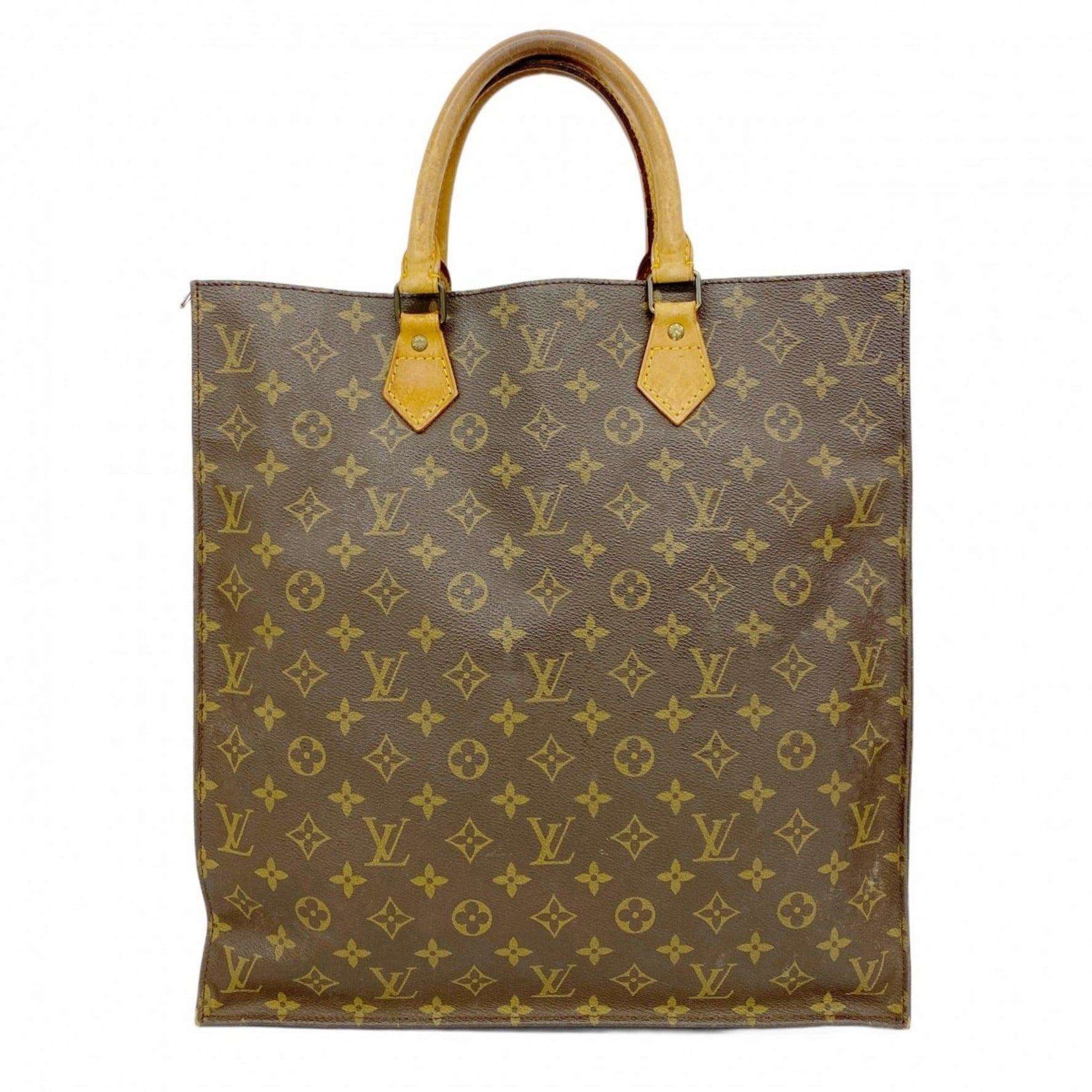 Louis Vuitton Monogram Sac Plat Tote Bag