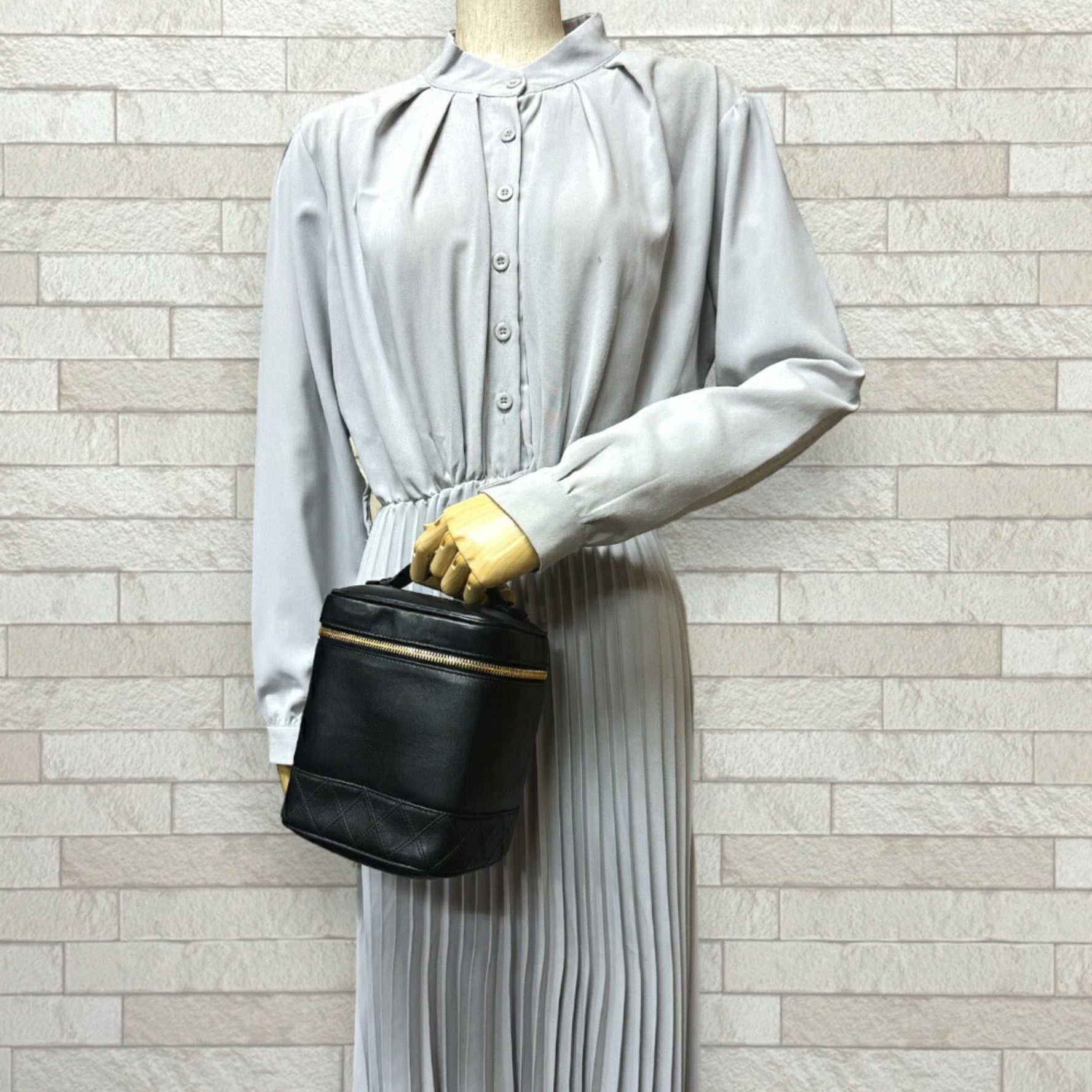 Chanel Vanity Lambskin Handbag