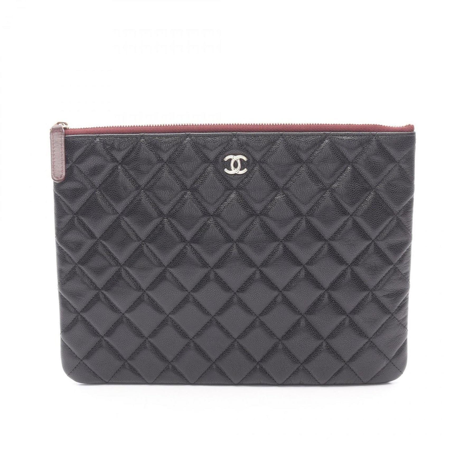 CHANEL Matelasse Second Bag/Clutch Bag, Leather