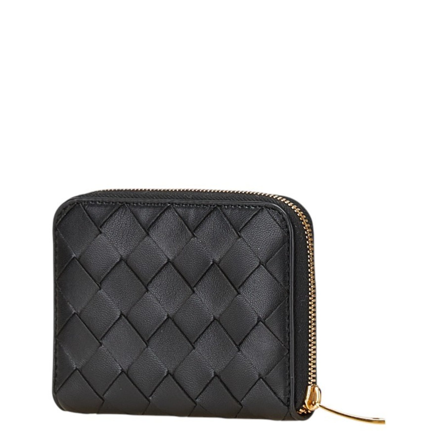 Bottega Veneta Intrecciato Compact Wallet in Leather
