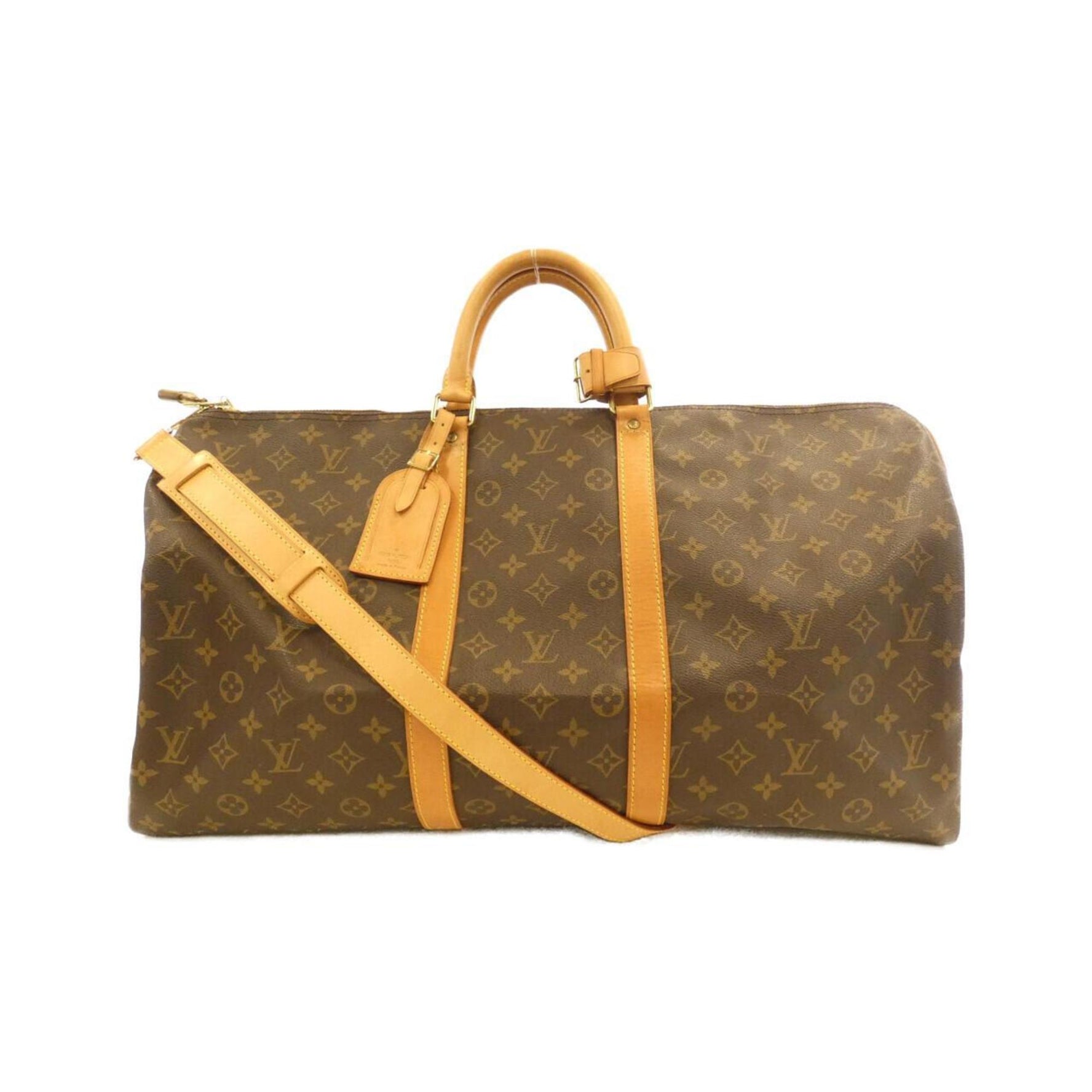 Louis Vuitton Monogram Keepall Bandouliere Boston Bag