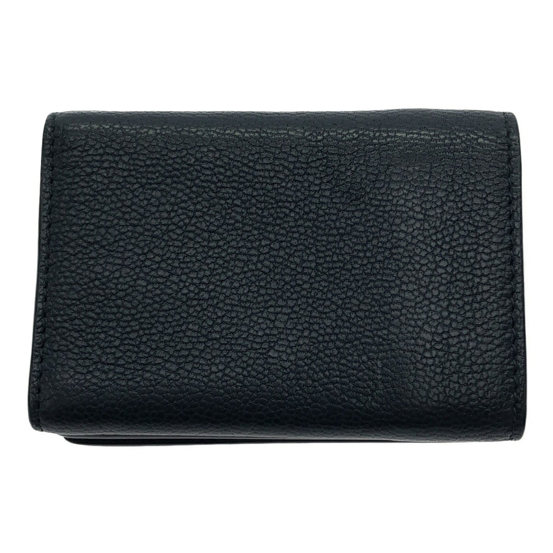 BALENCIAGA Classic Edge Mini Tri-fold Compact Wallet, Mikunigaoka Store