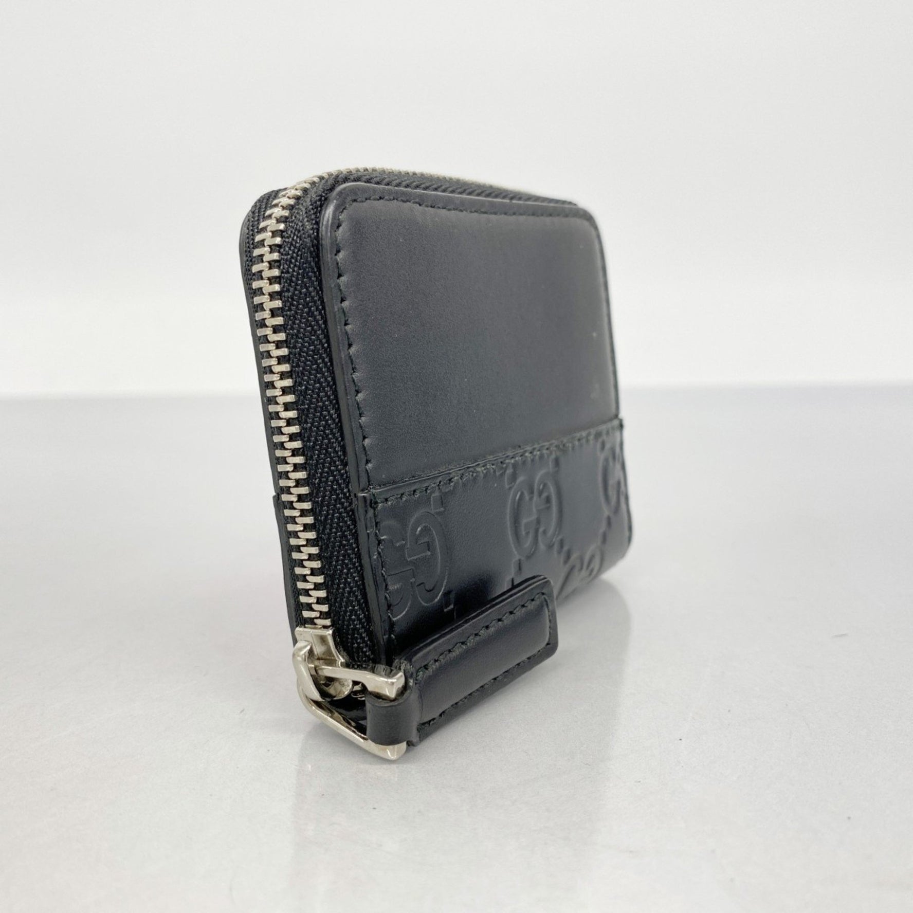 Gucci wallet/coin case Guccissima leather men's