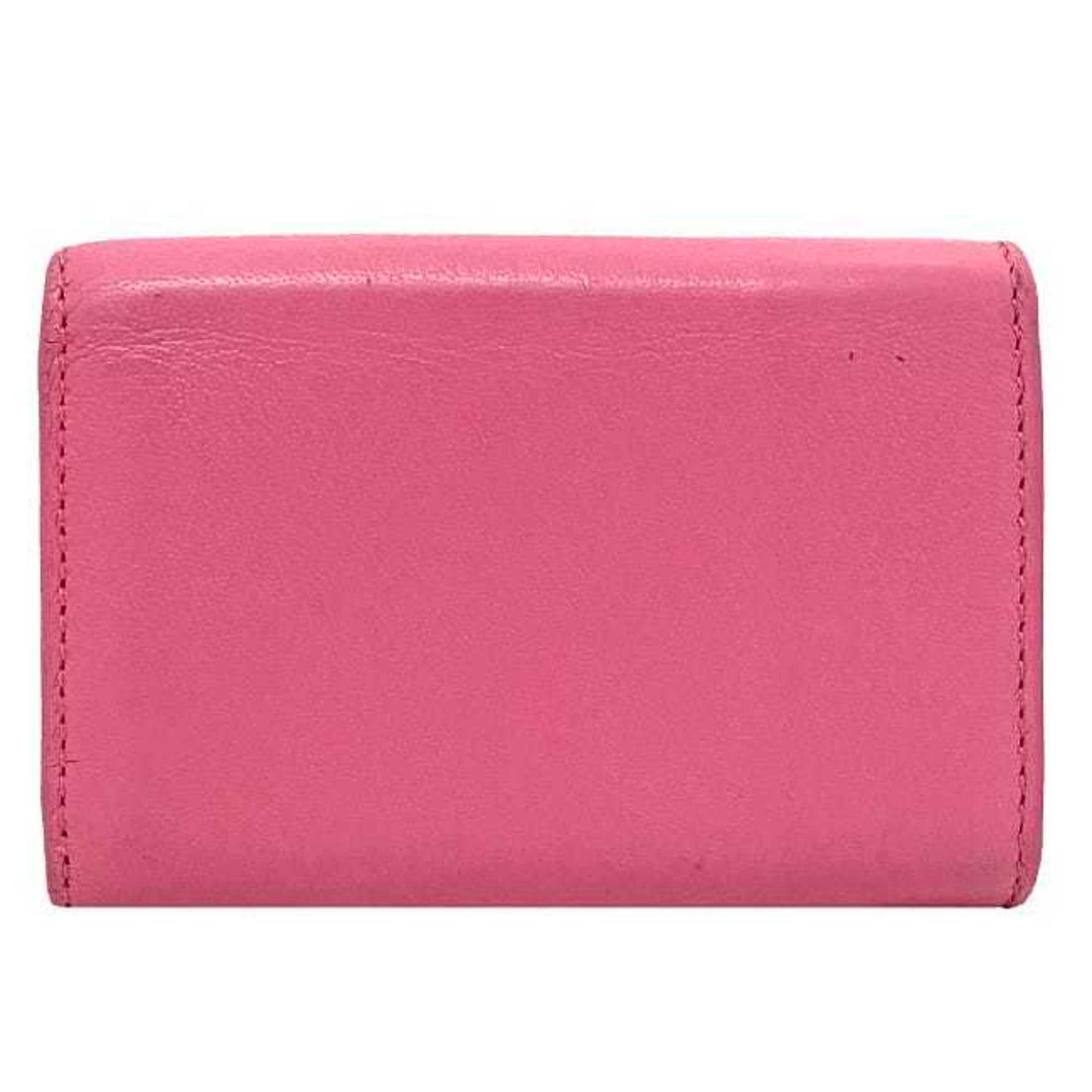 Balenciaga Trifold Wallet Paper Leather Size