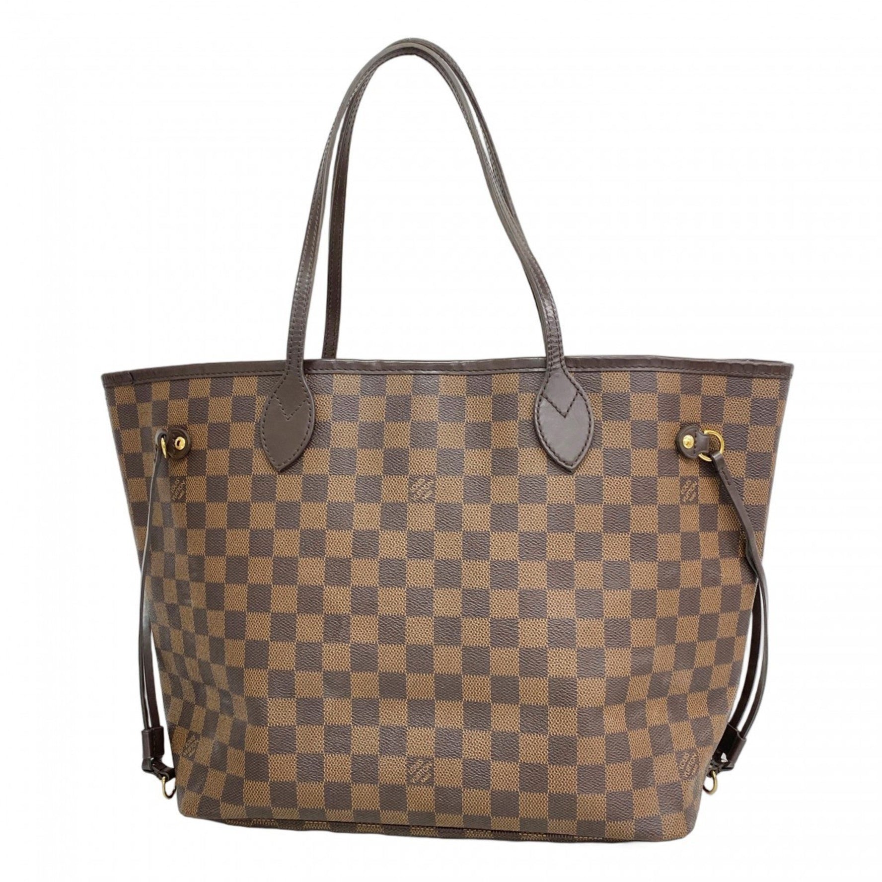Louis Vuitton Damier Neverfull MM Tote Bag Ebene Rose Ballerine
