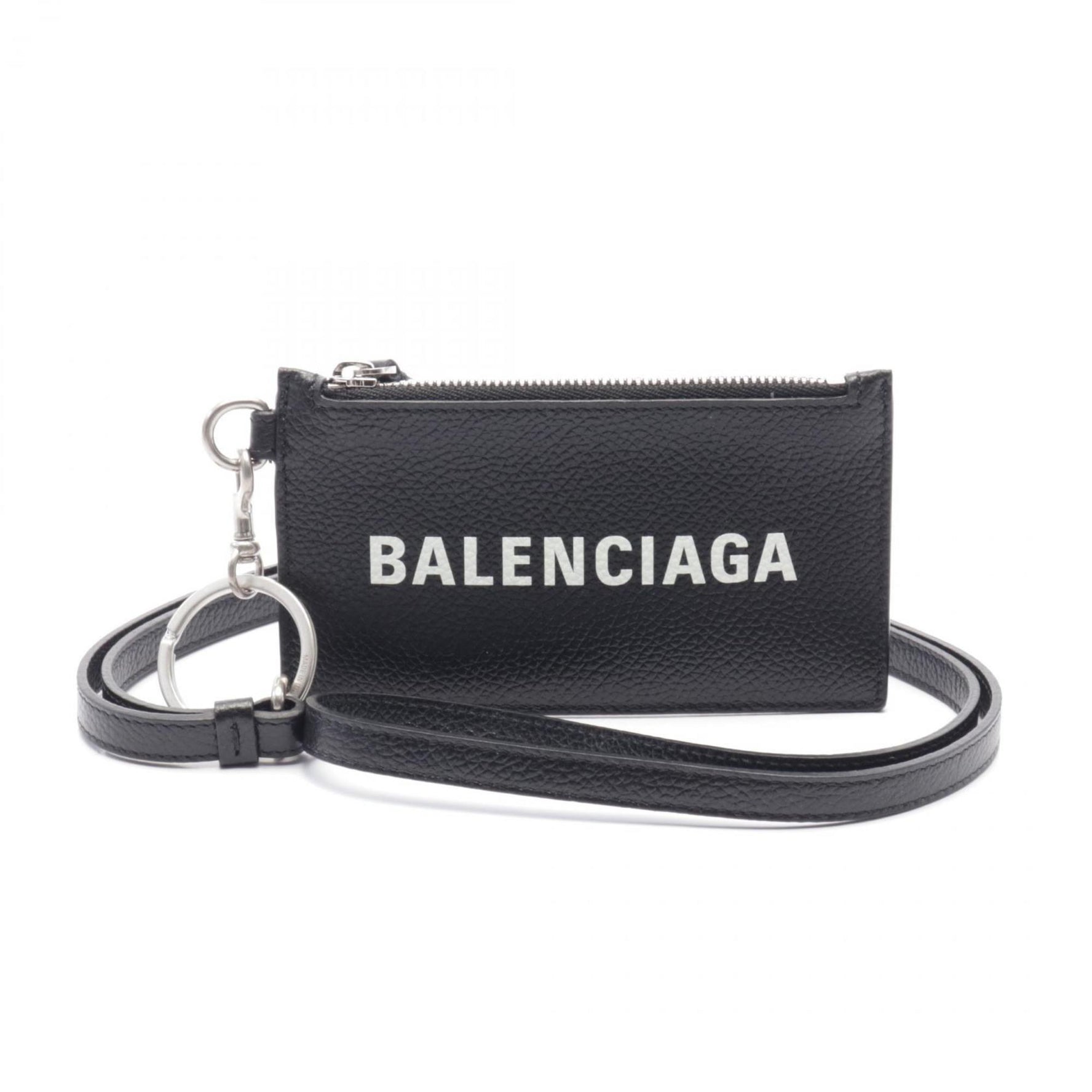 BALENCIAGA CASH Wallet/Coin Case Leather