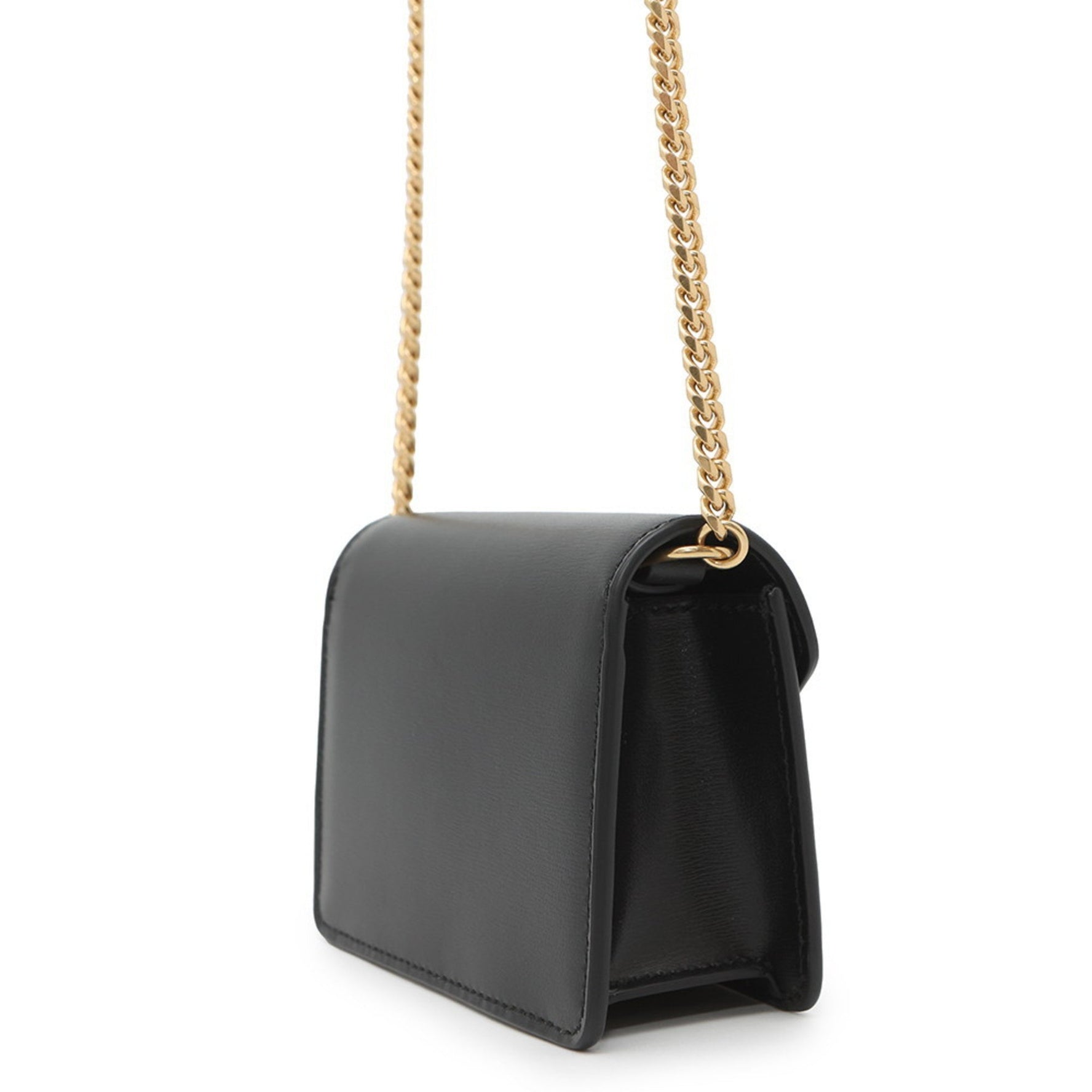 CELINE Business Card Holder/Card Case Triomphe Holder Leather Wallet