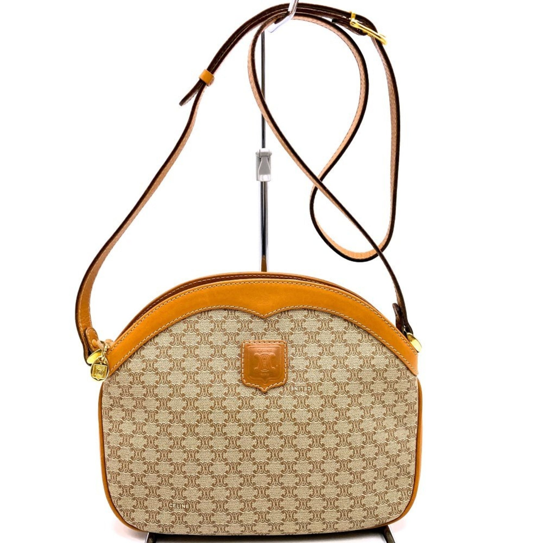 CELINE Shoulder Bag, Macadam