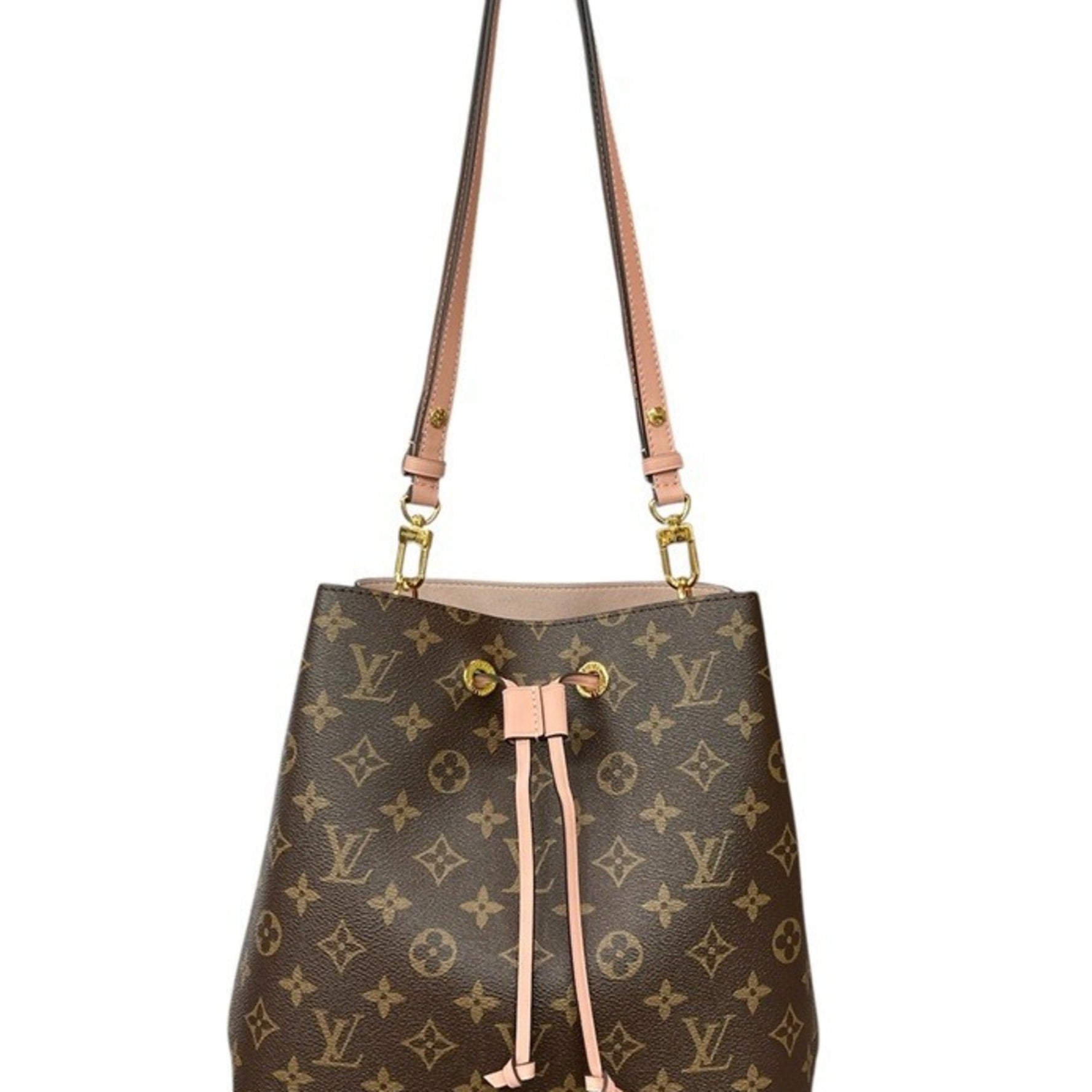 Louis Vuitton Monogram NeoNoe Shoulder Bag Rose Poodle