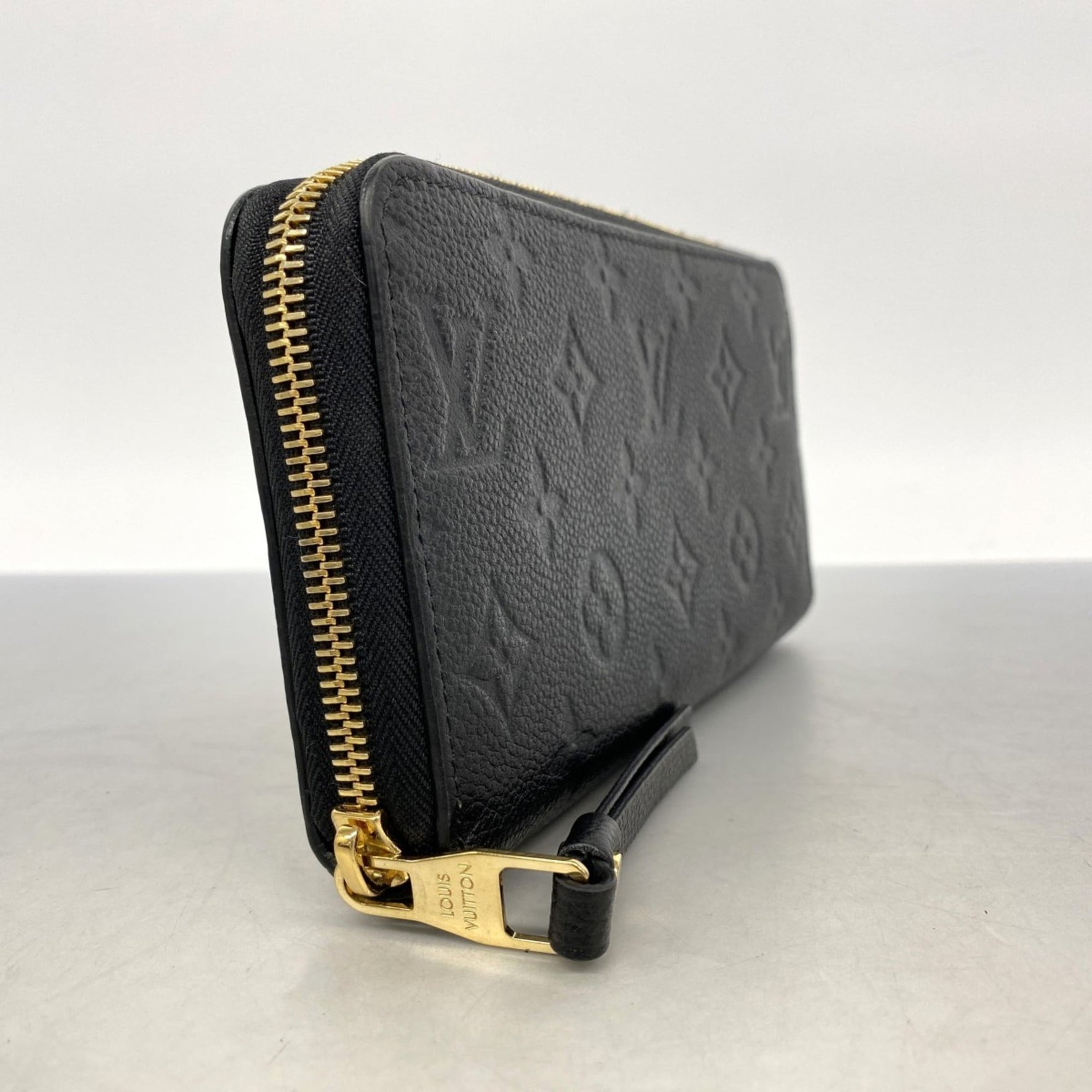 Louis Vuitton Monogram Empreinte Zippy Wallet Long