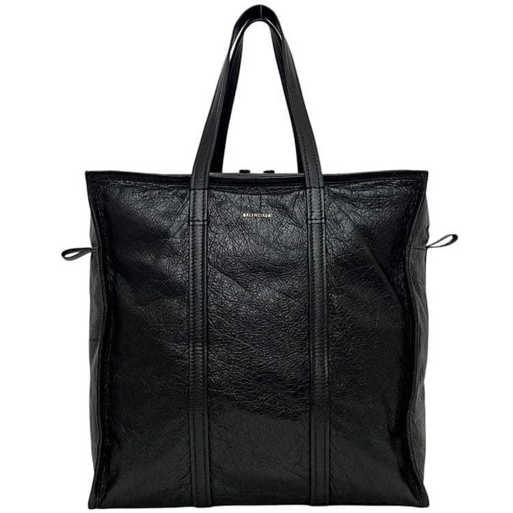 Balenciaga Bazaar Shopper Tote Bag, Size M, Leather, x Men's and
