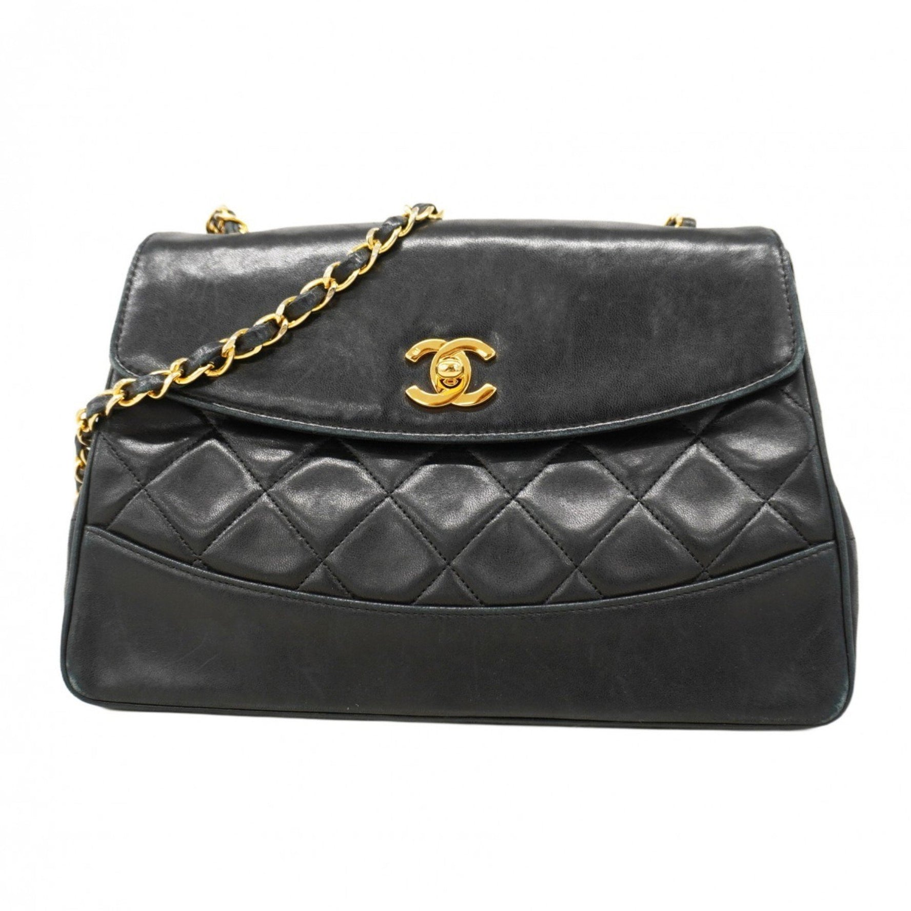 Chanel Matelasse Shoulder Bag with Chain Bag, Lambskin