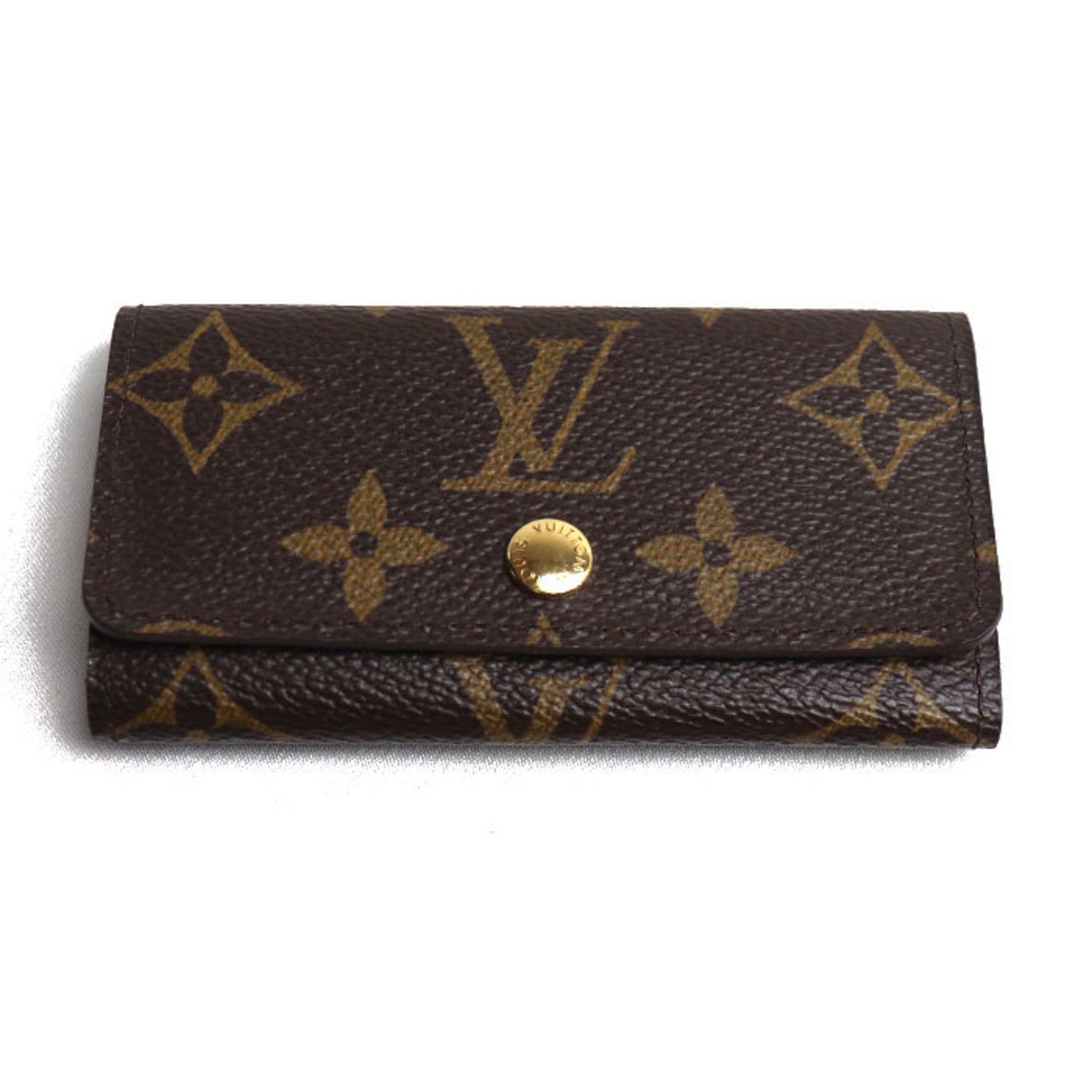 Louis Vuitton Multicle 4 Key Case Monogram