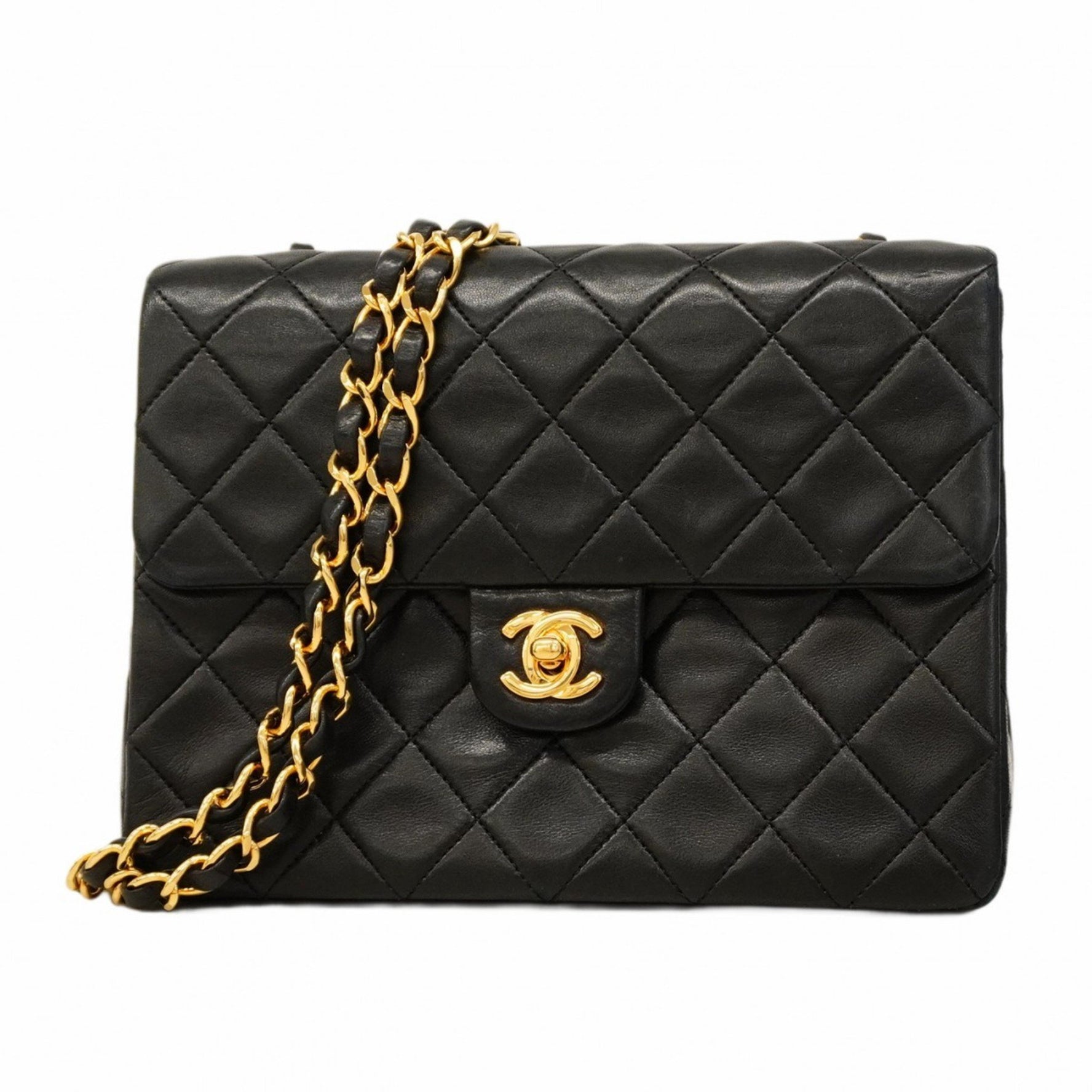 Chanel Matelasse Shoulder Bag with Chain Bag, Lambskin
