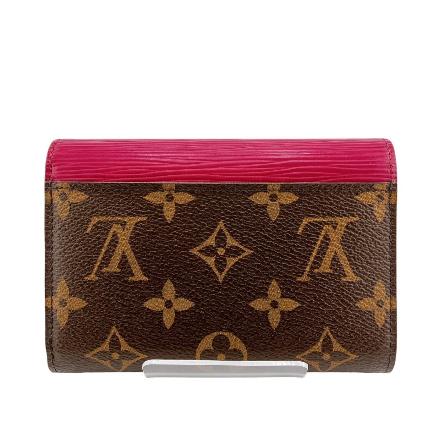 Louis Vuitton Tri-fold wallet Portefeuille Marie Compact Monogram Coin purse included canvas LV