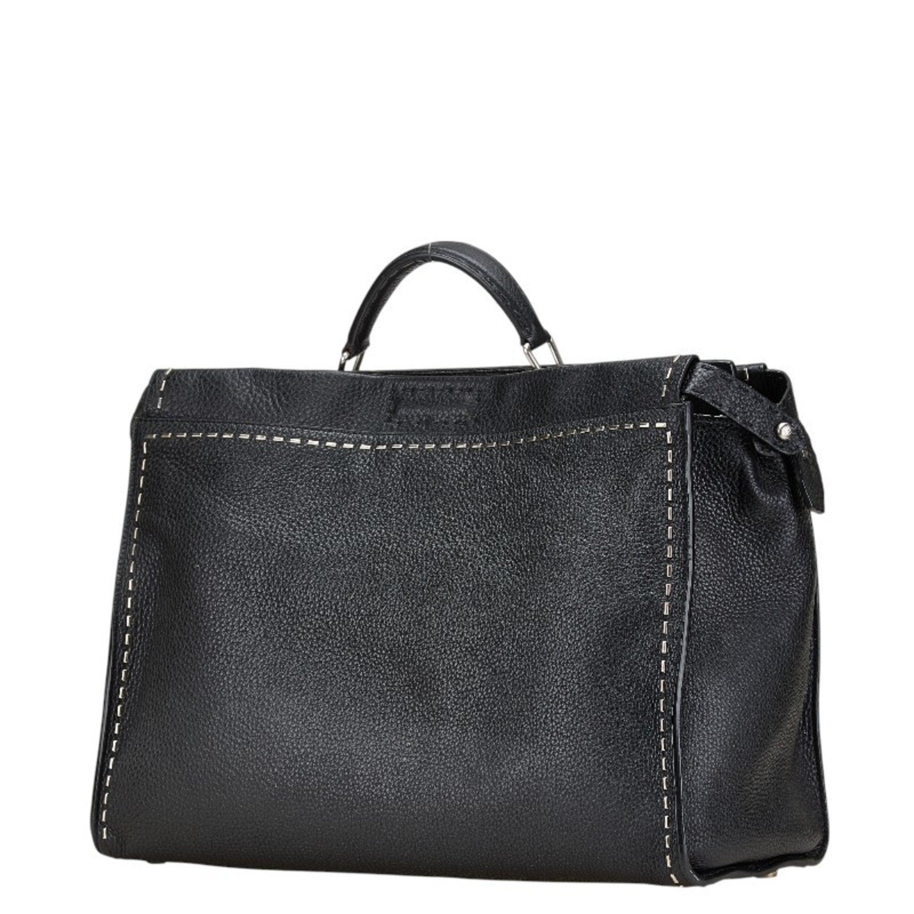 Fendi Peekaboo Handbag/Shoulder Bag, Leather