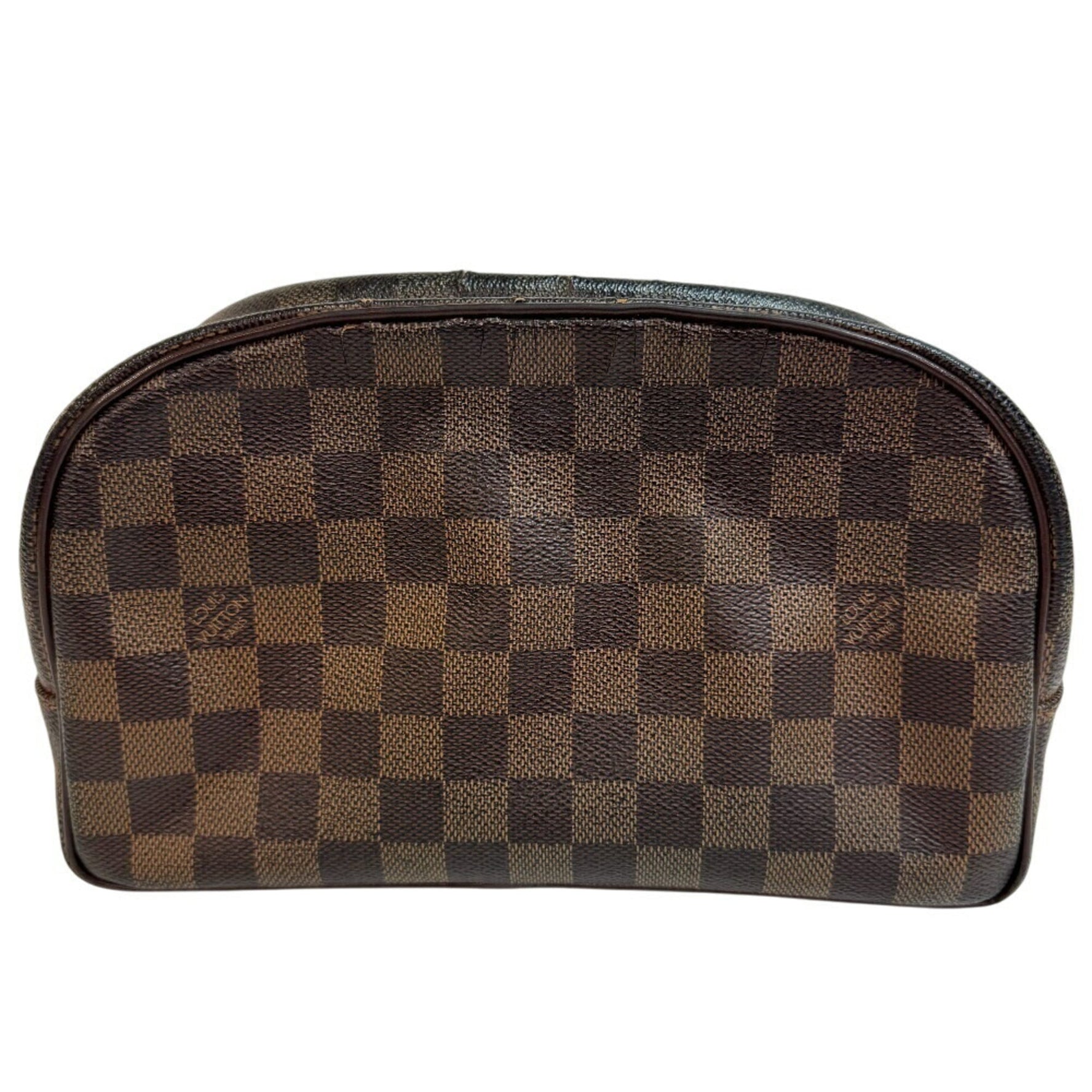 LOUIS VUITTON True Toilet 25 Damier Leather Second Bag/Clutch Bag Unisex