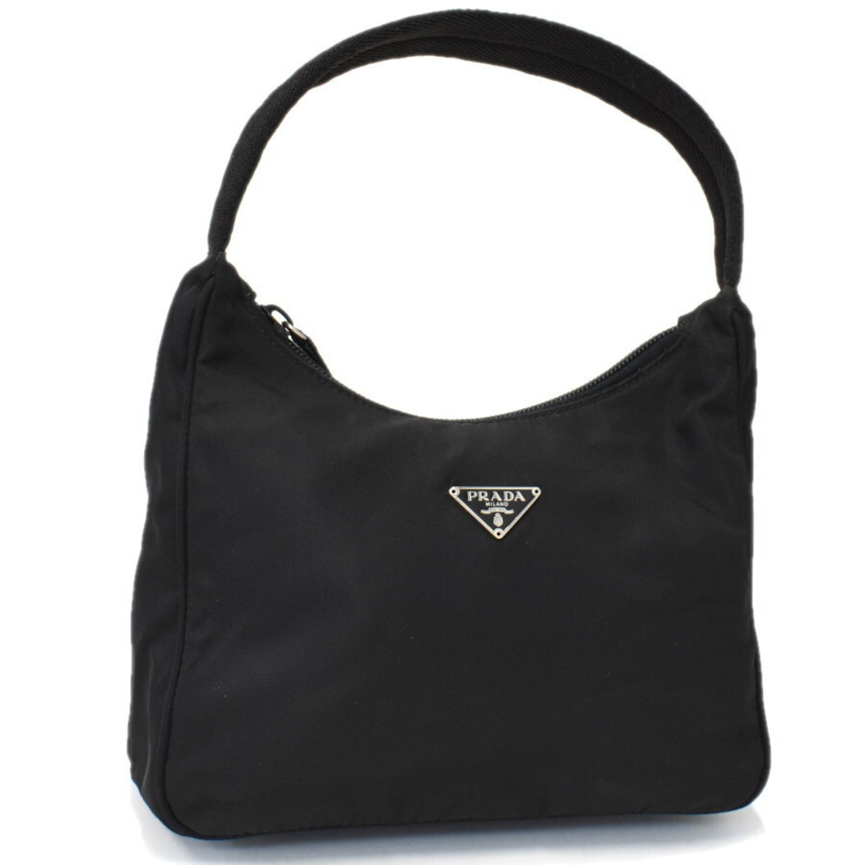 PRADA TESSUTO SPORT handbag nylon ladies triangular plate