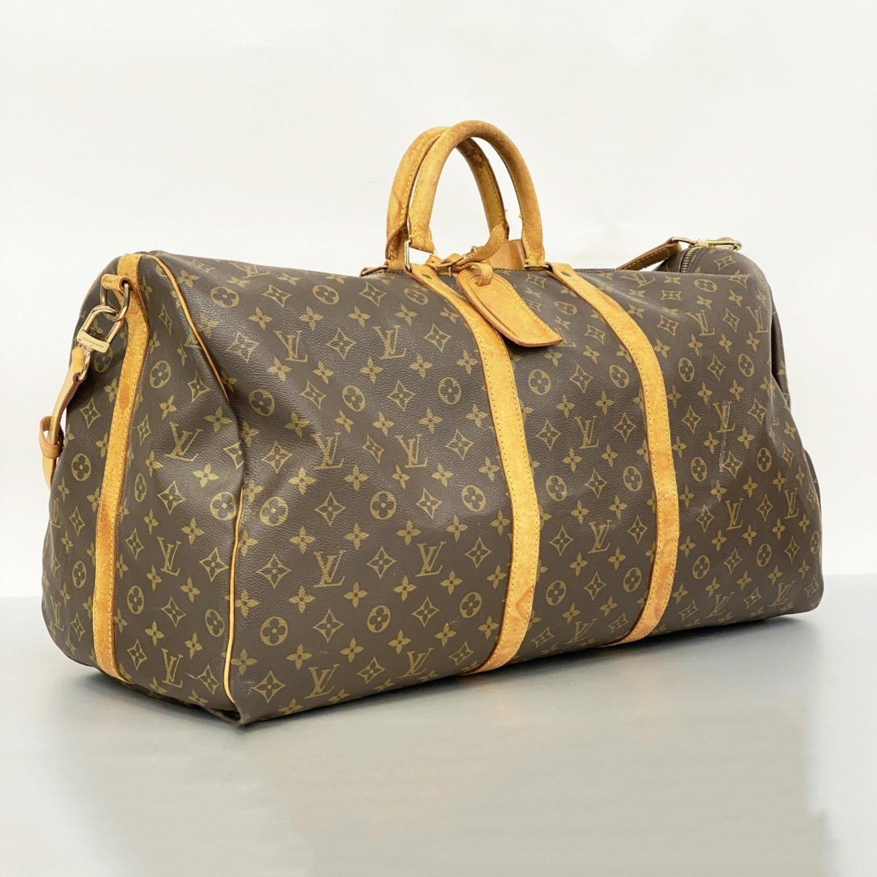 Louis Vuitton Monogram Keepall Bandouliere 60 Boston Bag Men's/Women's