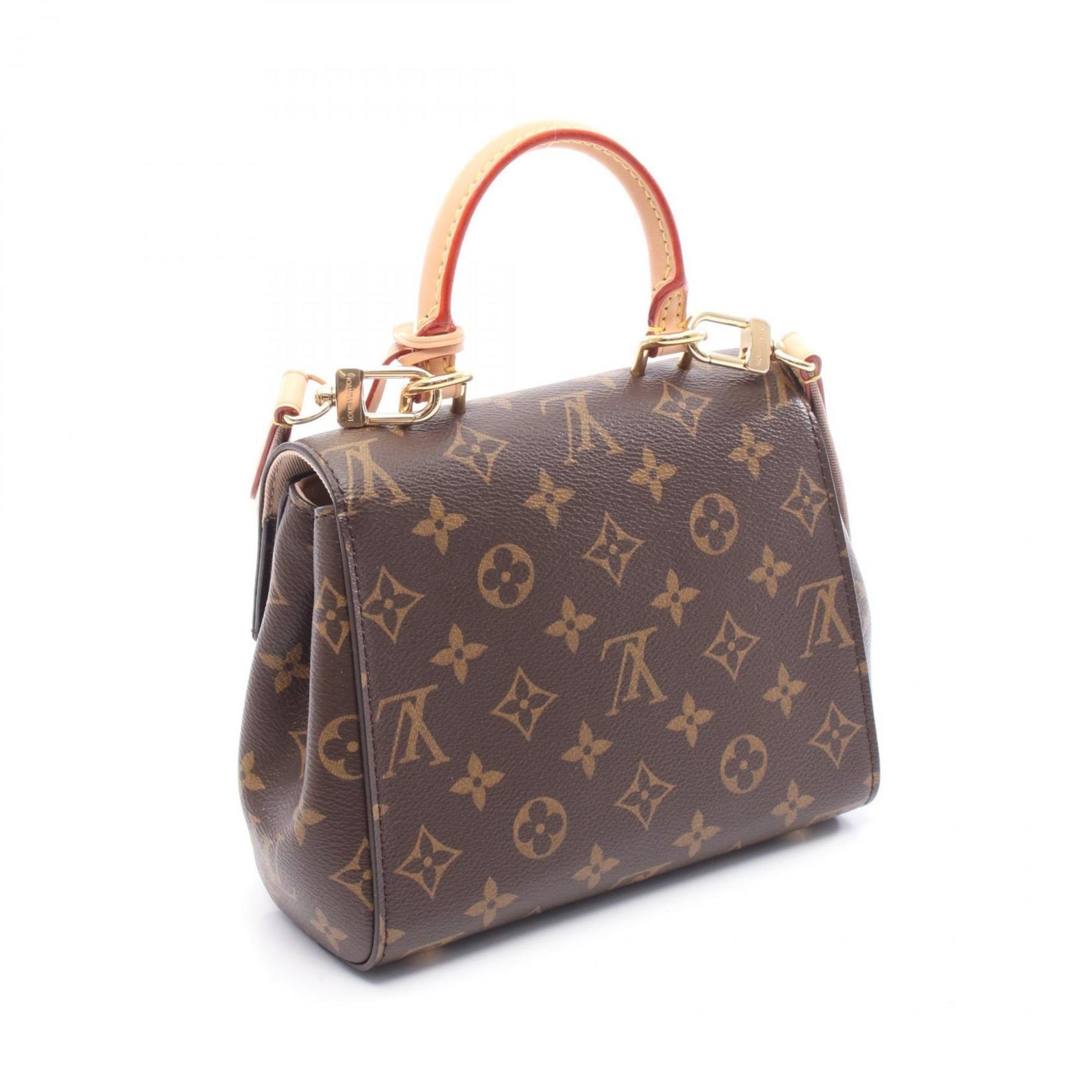 Louis Vuitton Cluny Mini Handbag, Coated Canvas and Leather, Monogram
