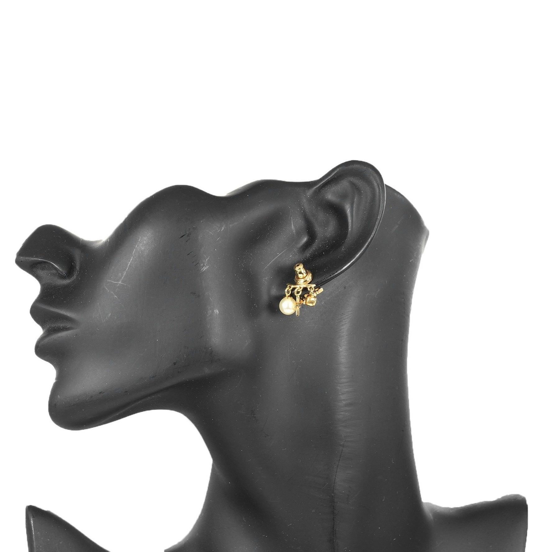 Christian Dior Revolution Earrings, Evolution x Metal, Approx.