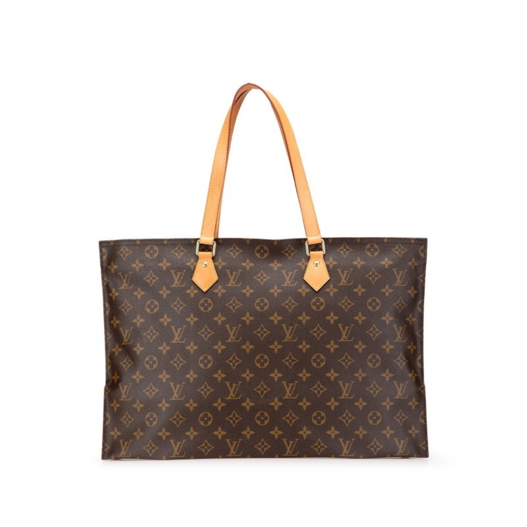 Louis Vuitton Monogram All-in PM Tote Bag Shoulder Brown PVC Leather