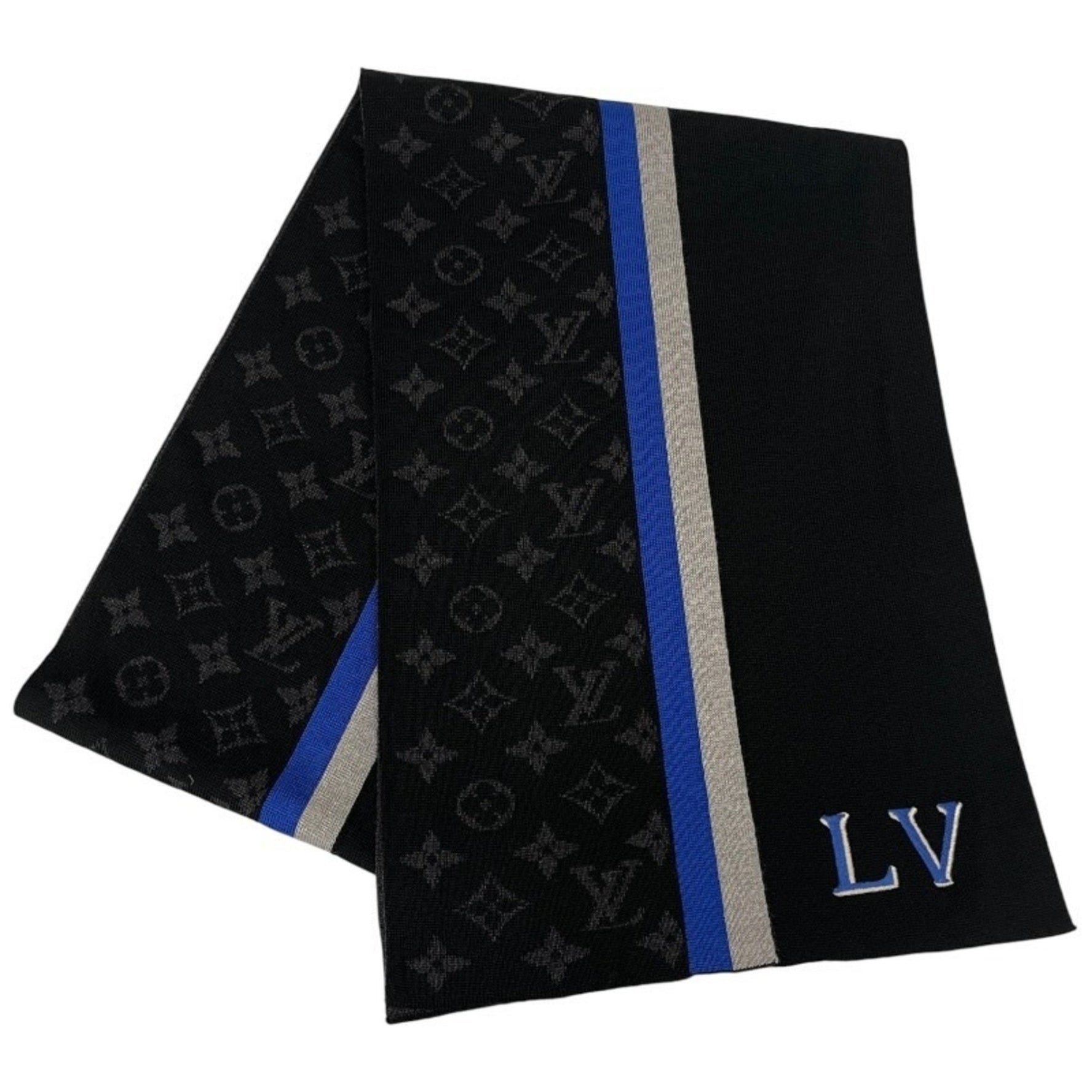 Louis Vuitton Echarpe LV Varsity Wool Scarf Monogram