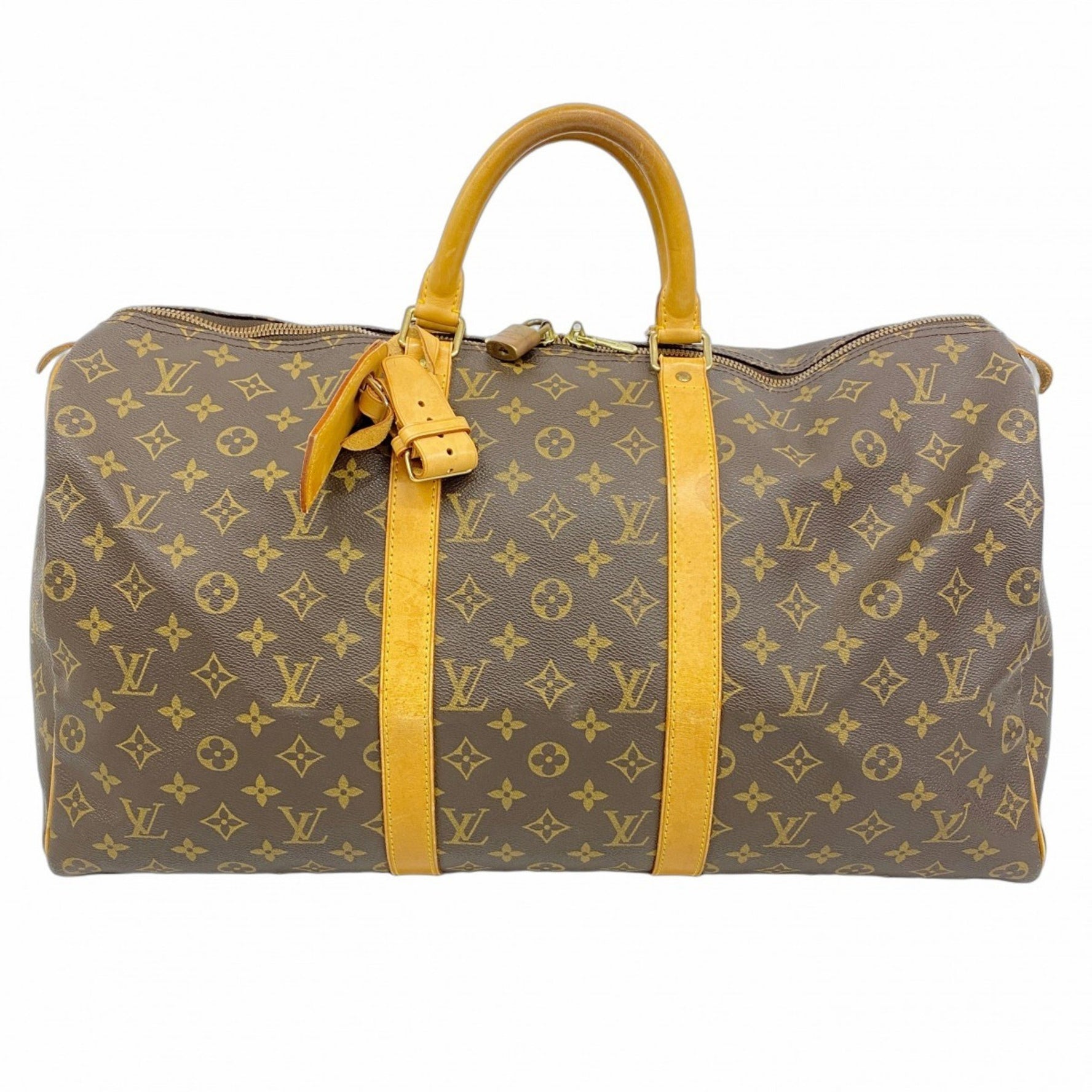 Louis Vuitton Monogram Keepall 50 Boston Bag Men's and