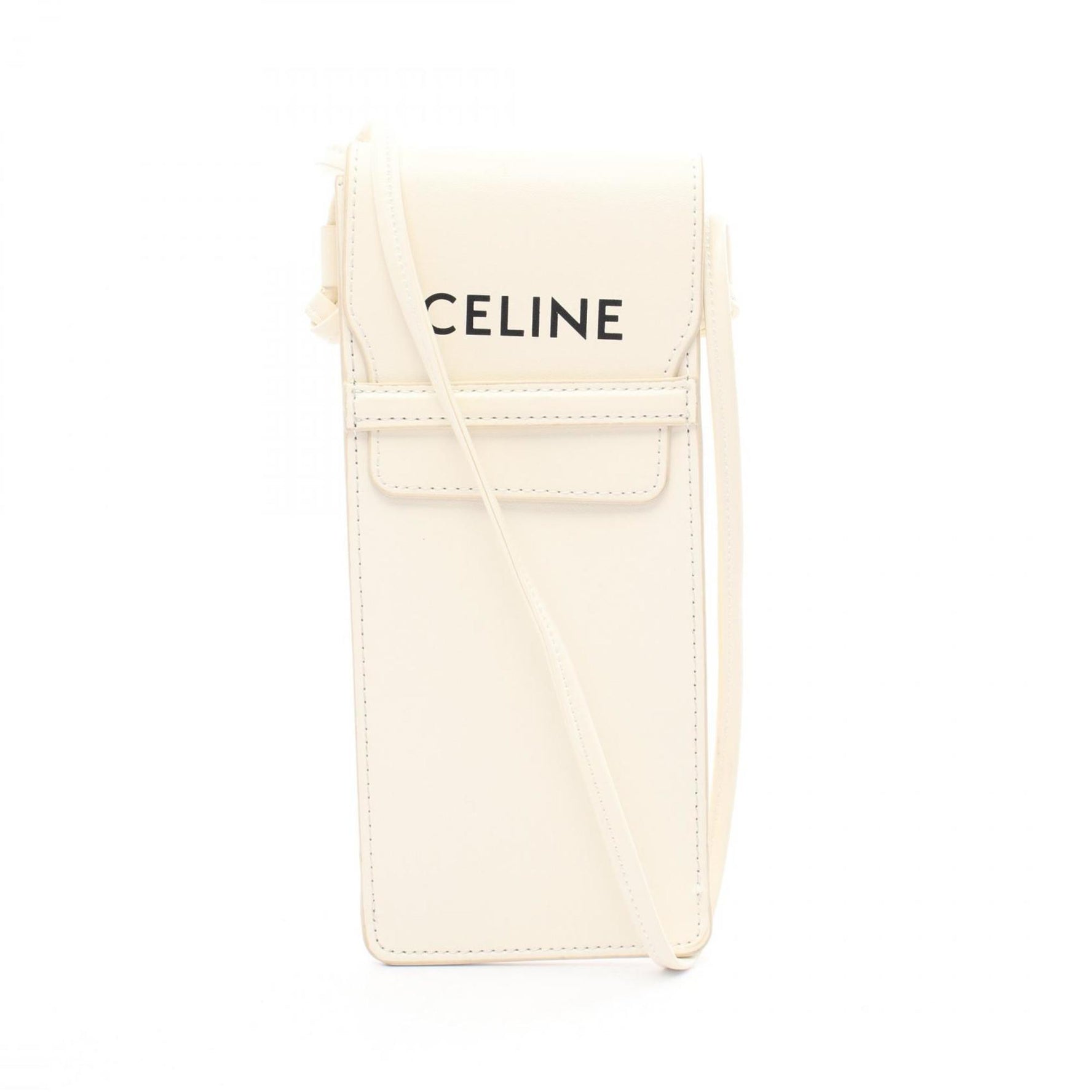 CELINE Shoulder Bag Leather